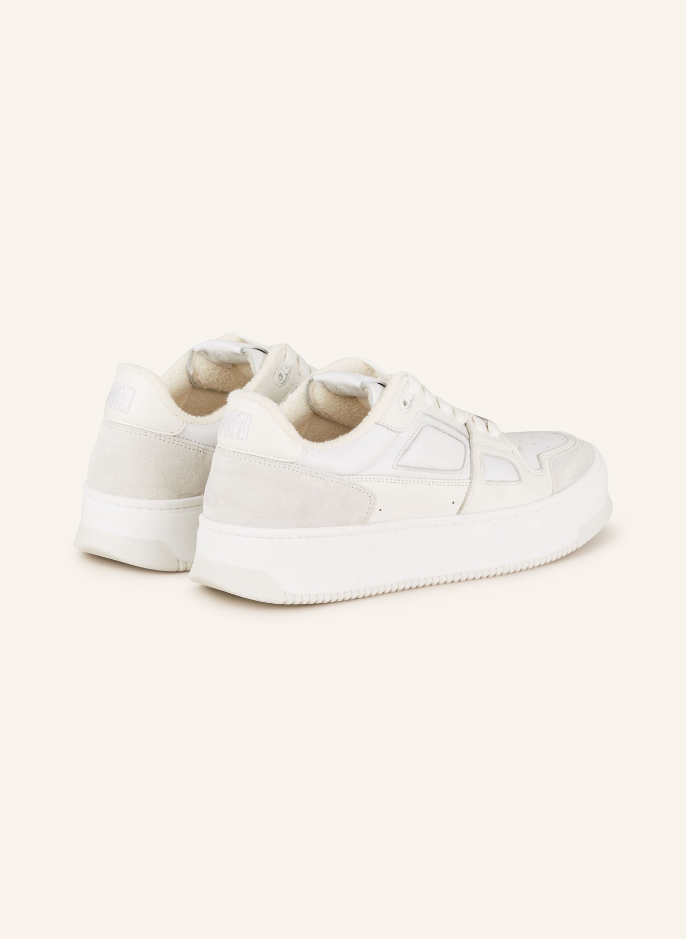 AMI PARIS Sneakers NEW ARCADE, Color: WHITE/ LIGHT GRAY (Image 2)