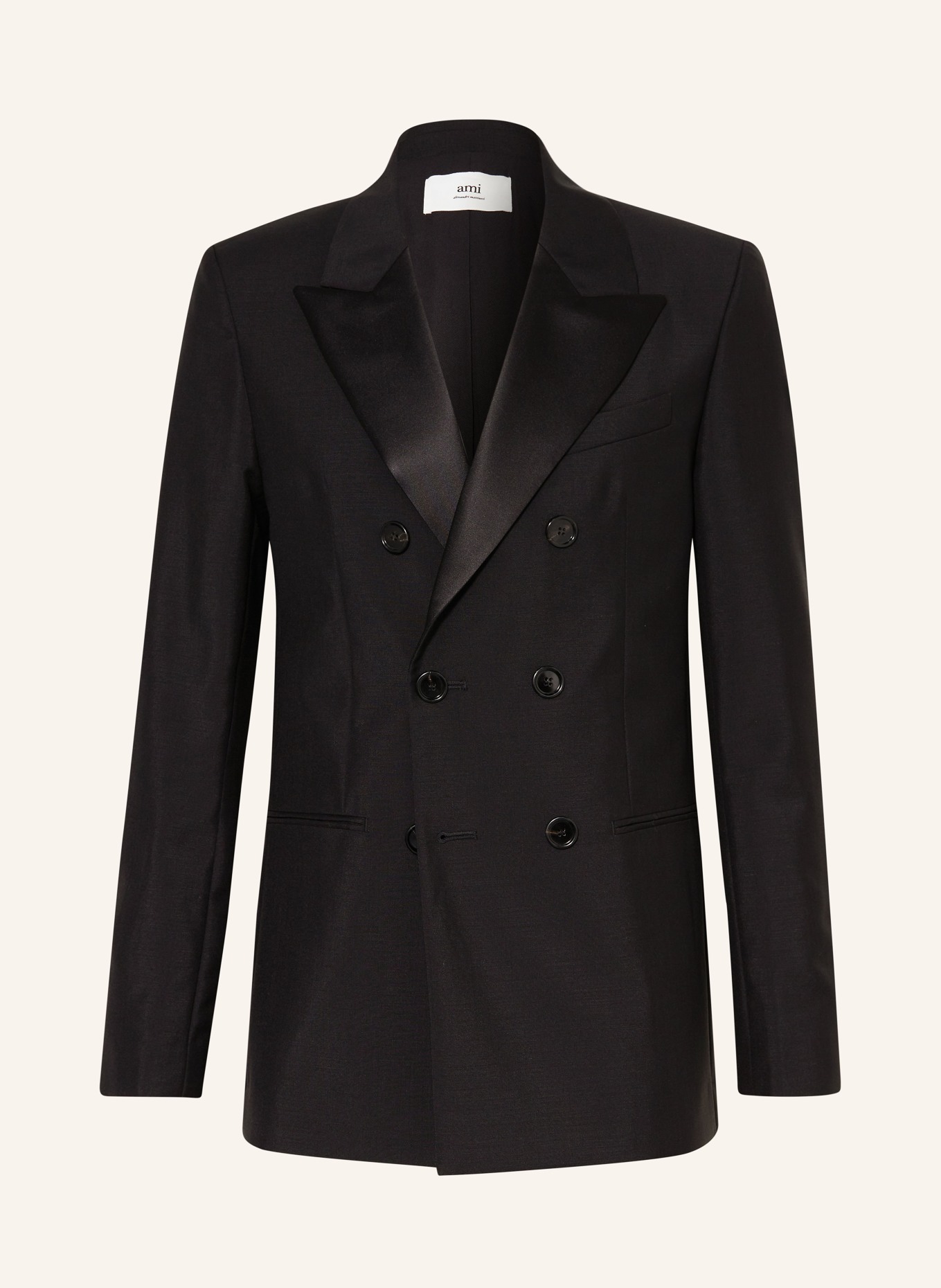 AMI PARIS Oblekové sako Regular Fit, Barva: 001 BLACK (Obrázek 1)