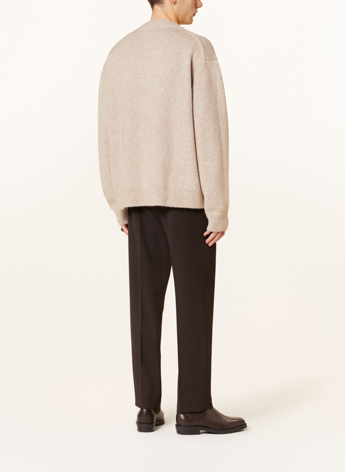 HUGO Sweater SEESE, Color: BEIGE (Image 3)