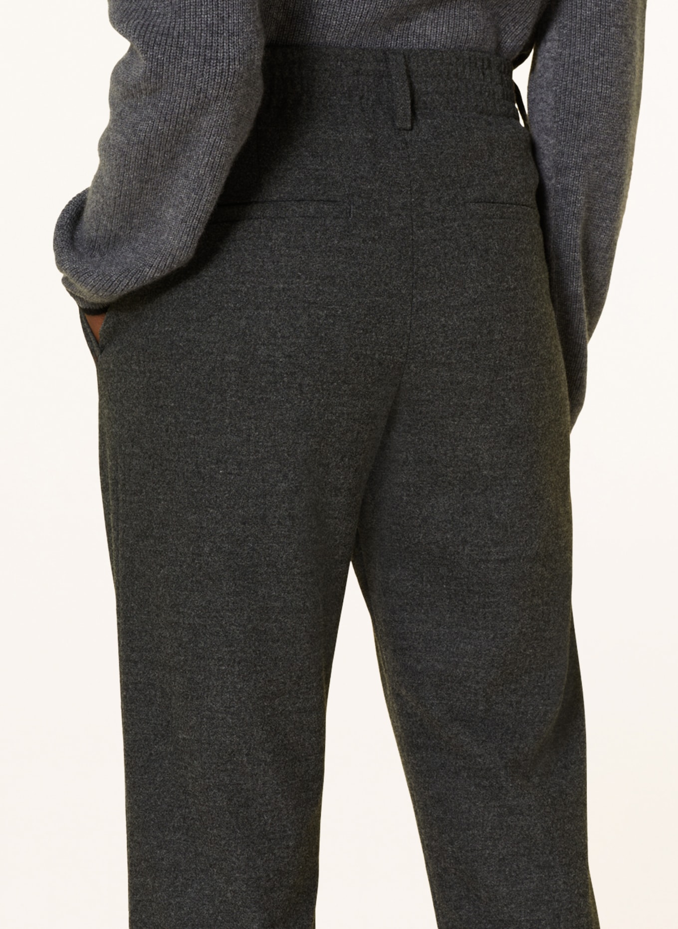 DRYKORN 7/8 trousers DISPATCH, Color: DARK GRAY (Image 5)