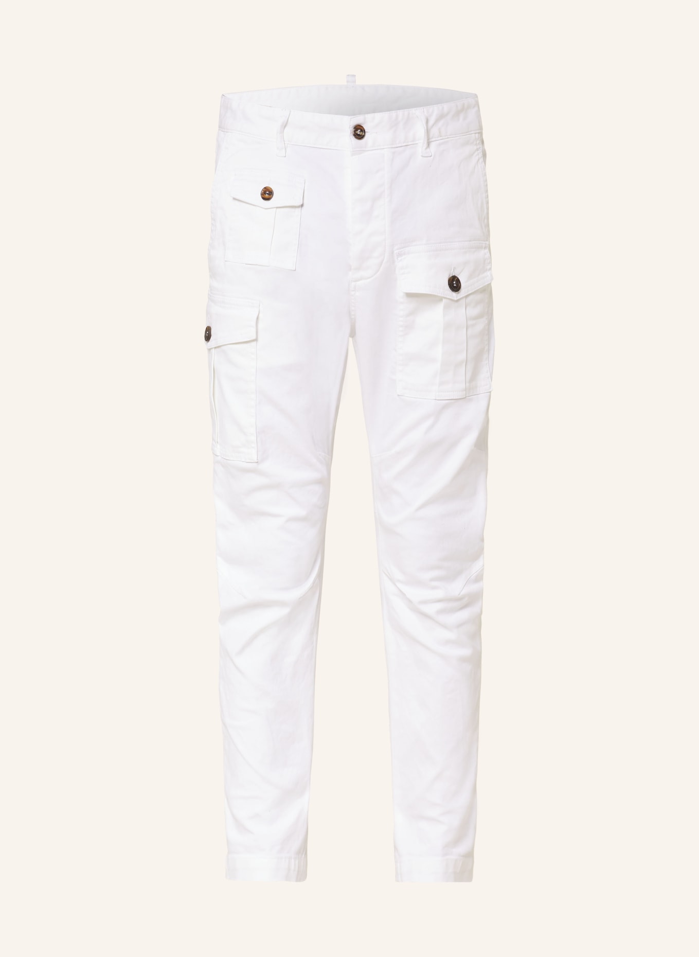 DSQUARED2 Cargo pants Sexy cargo fit, Color: WHITE (Image 1)