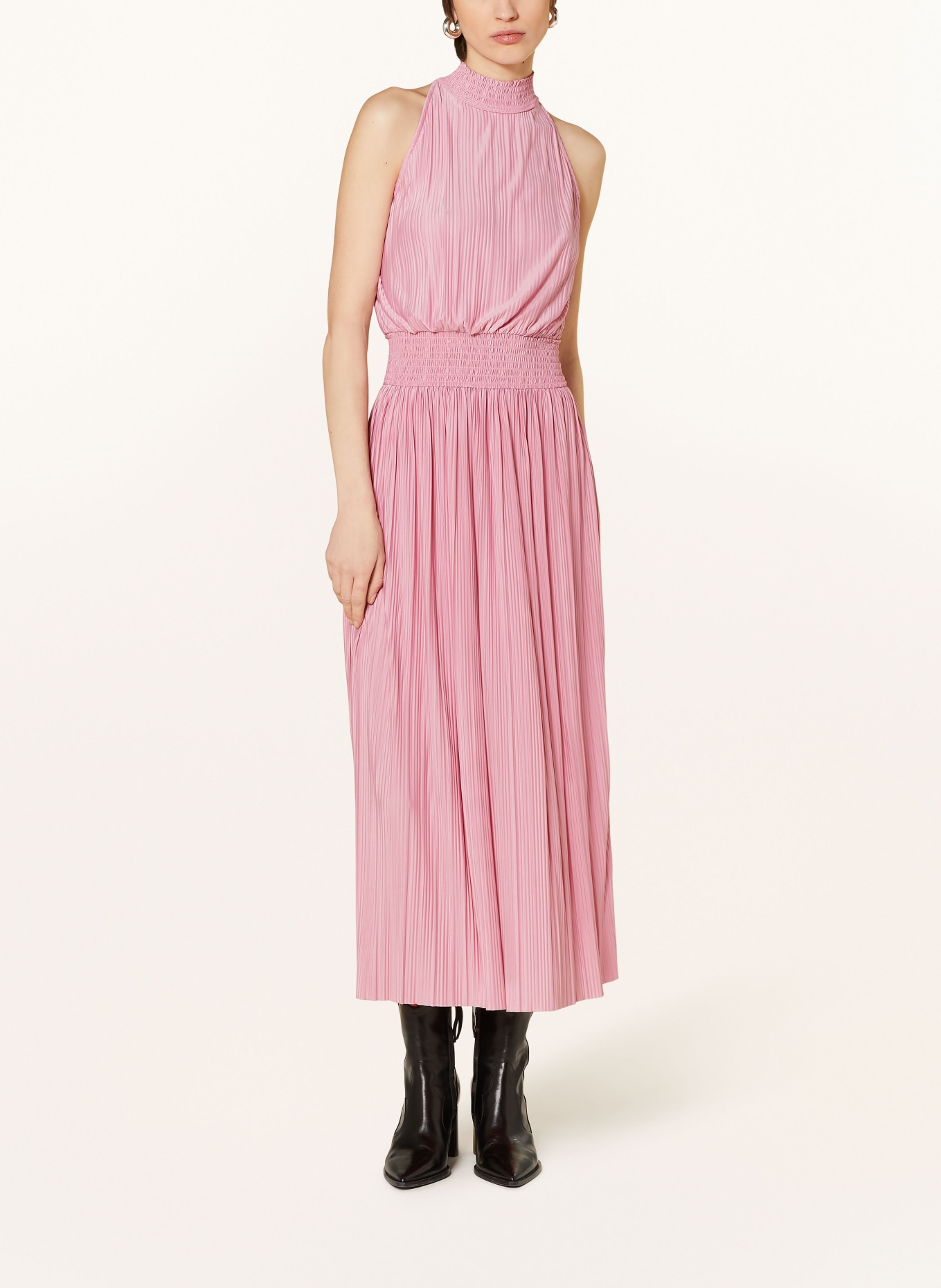 SAMSØE  SAMSØE Plisseekleid UMA: ROSA