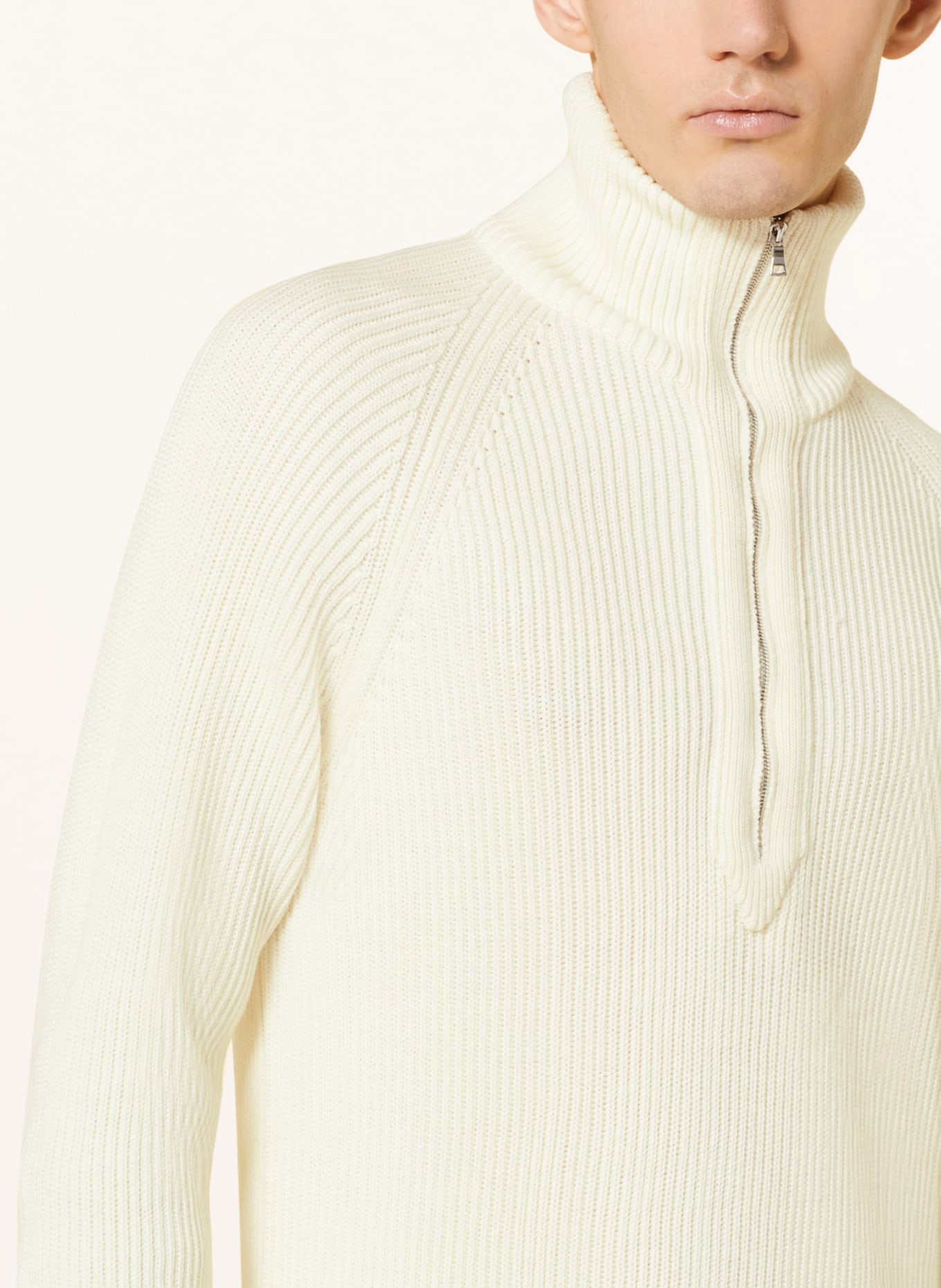 altea Half-zip sweater, Color: ECRU (Image 4)