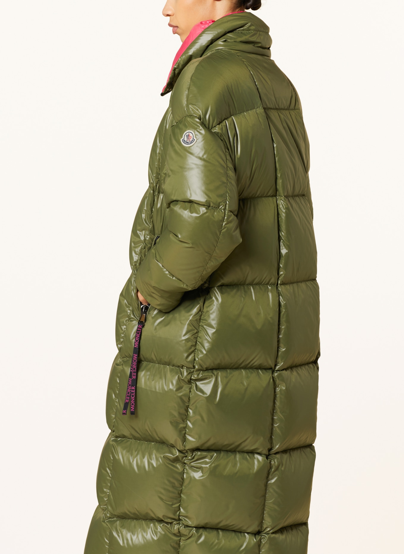 Moncler coat khaki shop