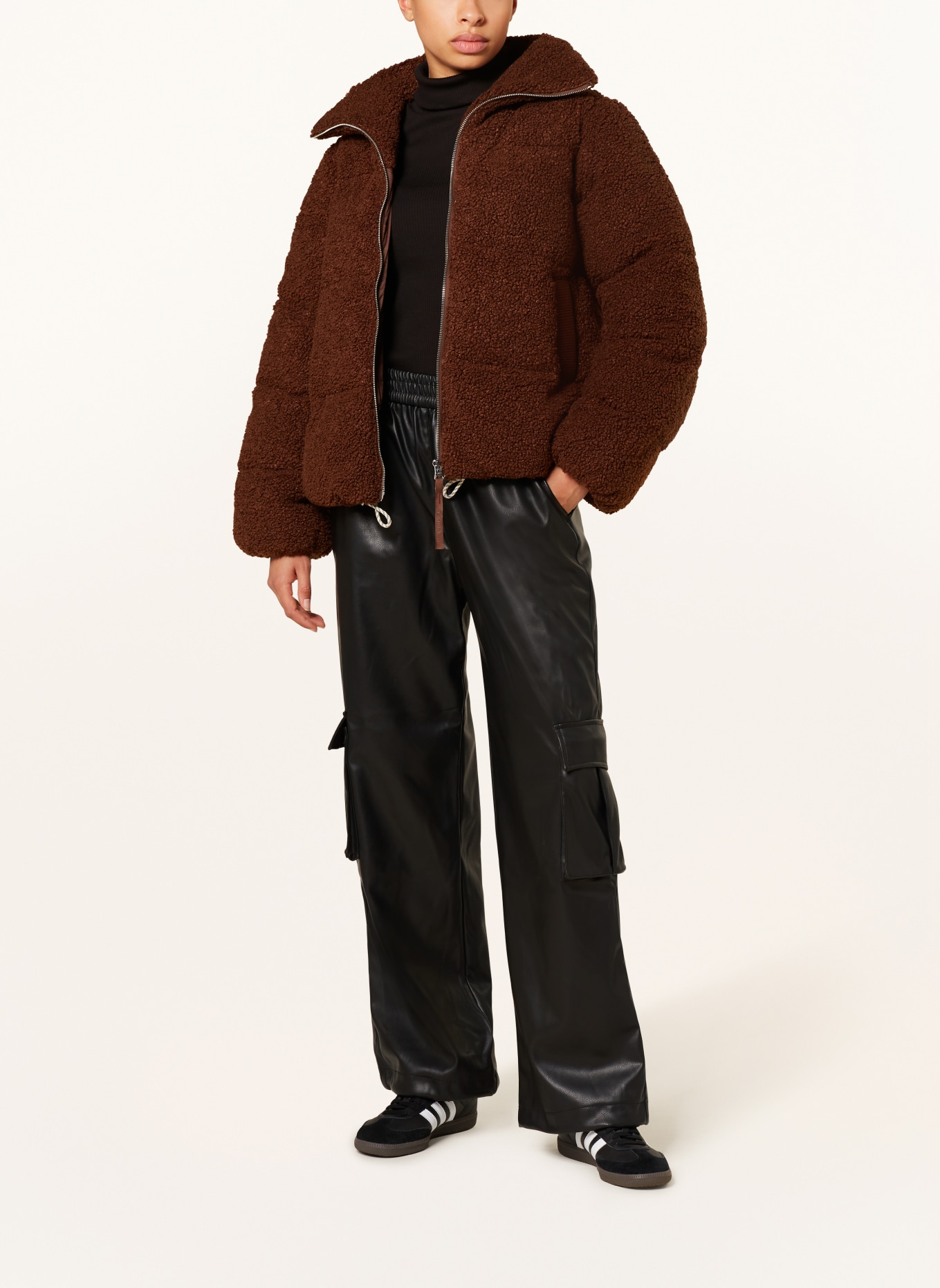 VARLEY Teddy jacket WILKINS, Color: DARK BROWN (Image 2)