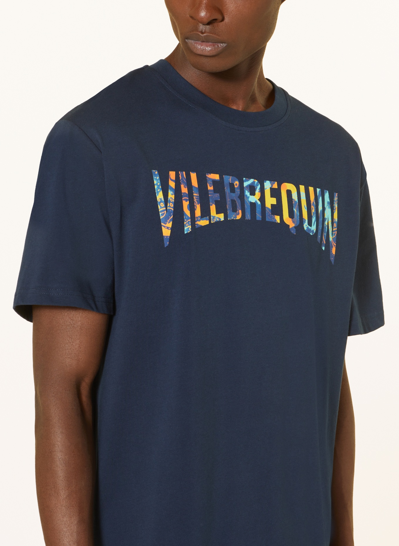 VILEBREQUIN T-shirt TAREK, Color: DARK BLUE (Image 4)