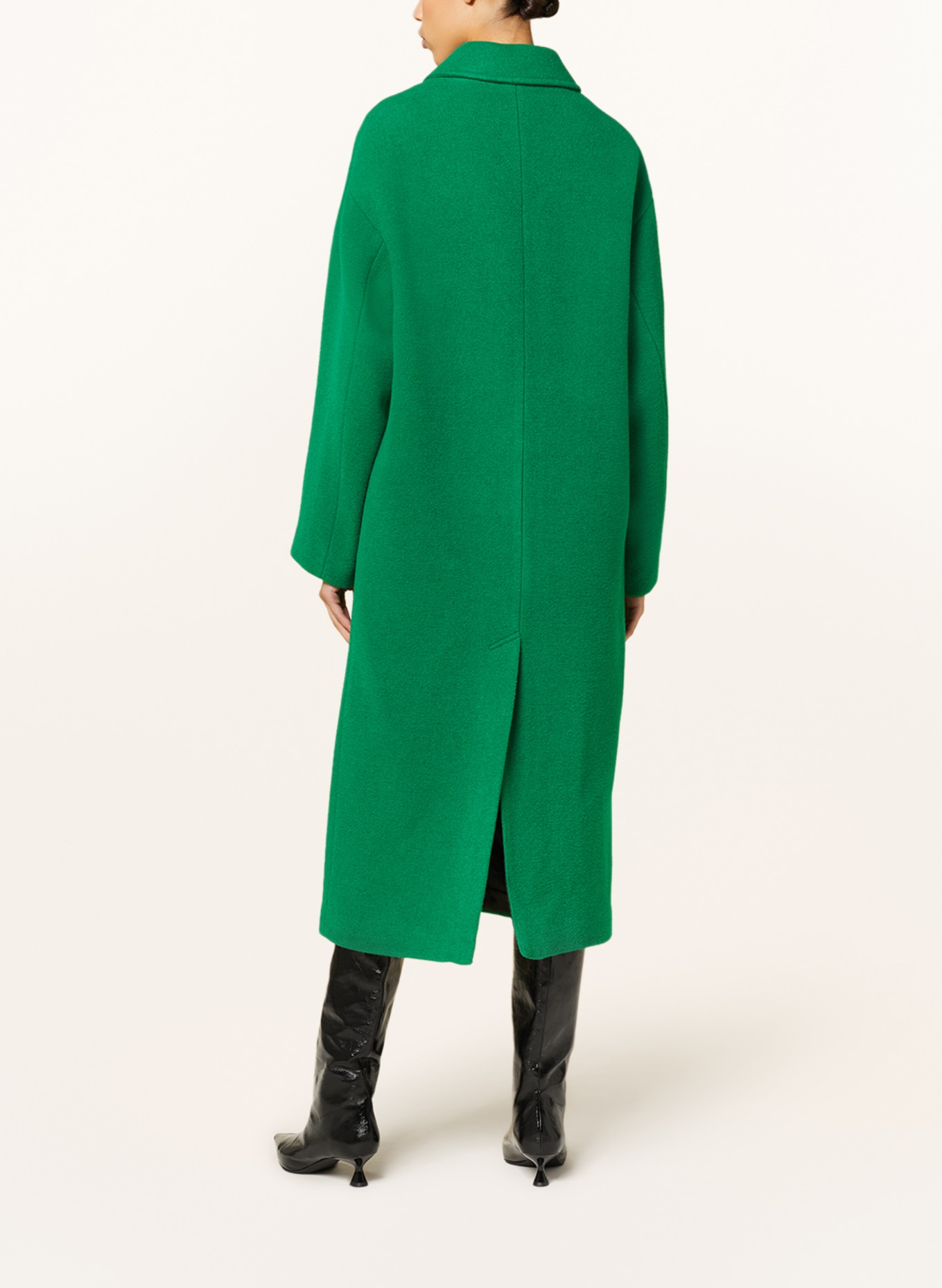 STAND STUDIO Wool coat MARLEIGH, Color: GREEN (Image 3)