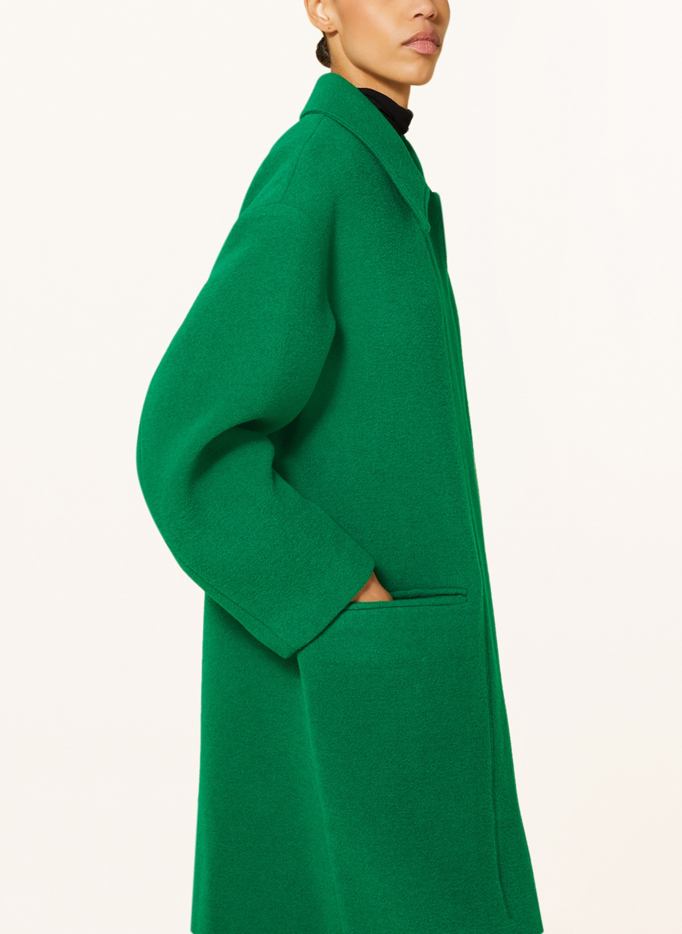 STAND STUDIO Wool coat MARLEIGH, Color: GREEN (Image 4)