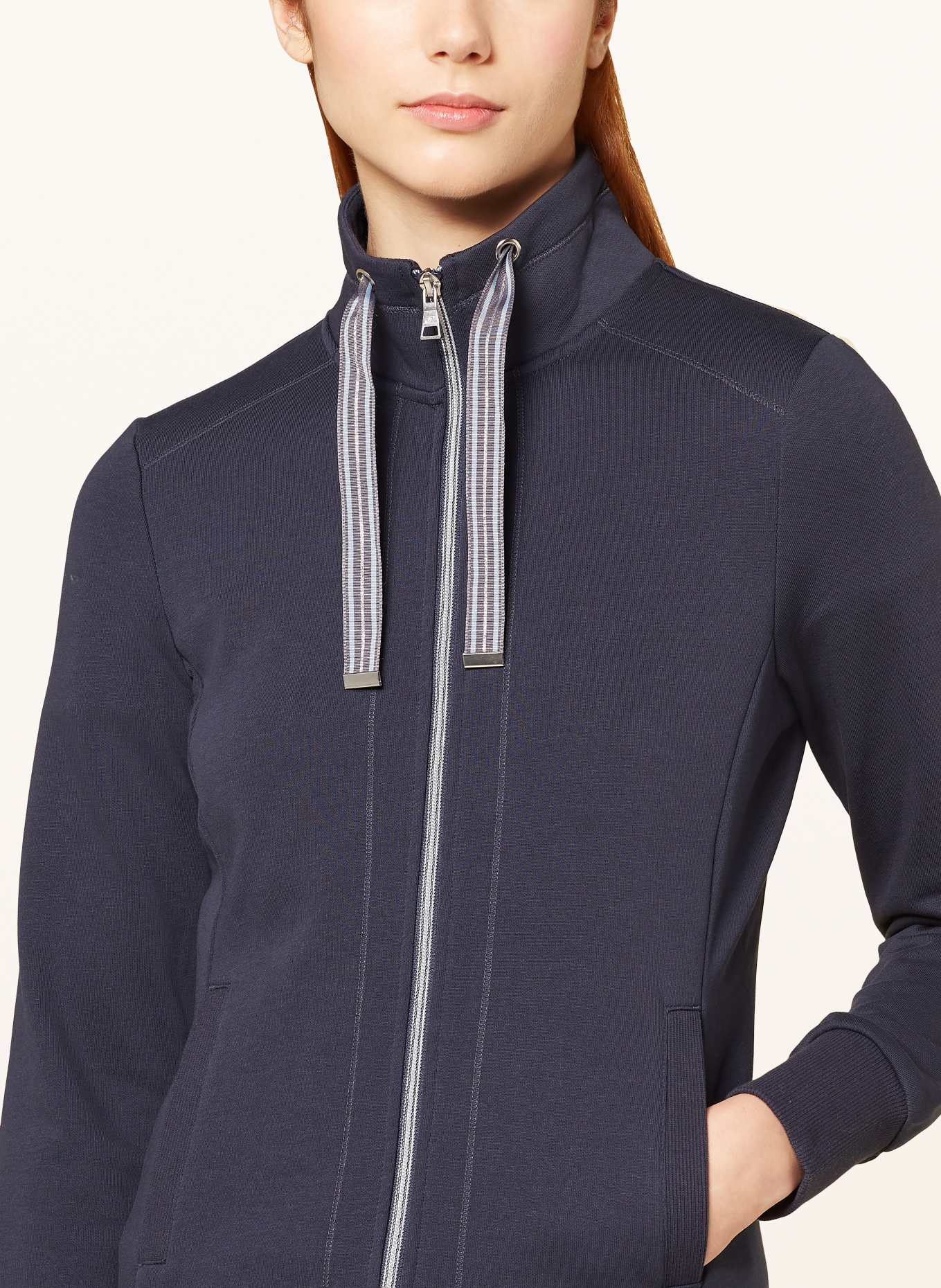 JOY sportswear Sweat jacket TATJANA, Color: DARK BLUE (Image 4)