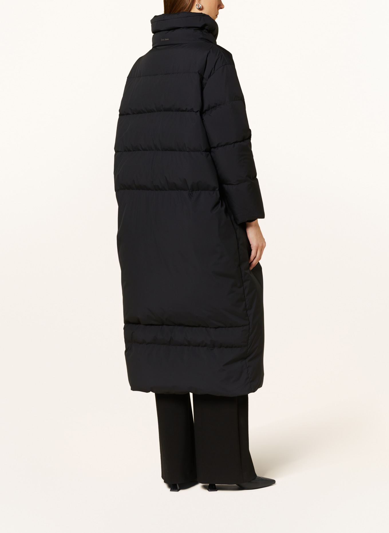 HERNO LAMINAR Down coat LUNGO, Color: BLACK (Image 3)