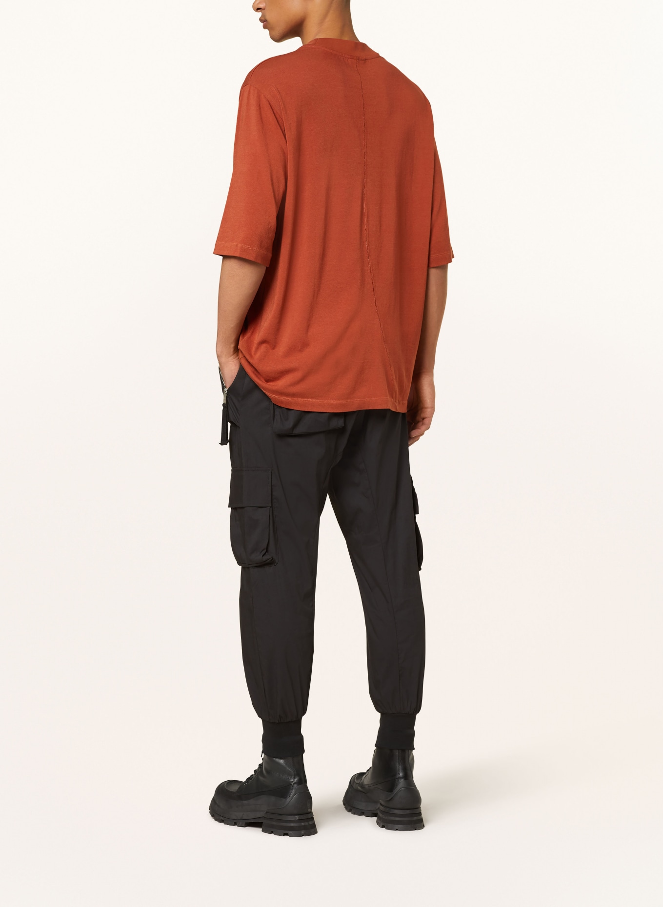 thom/krom Oversized shirt, Color: DARK ORANGE (Image 3)
