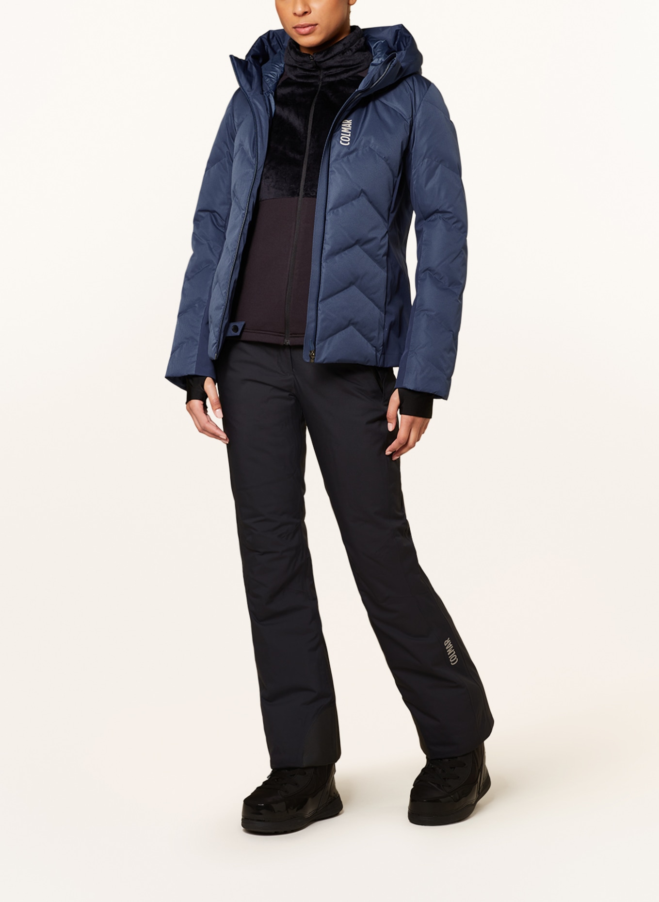 COLMAR Down ski jacket, Color: DARK BLUE (Image 2)