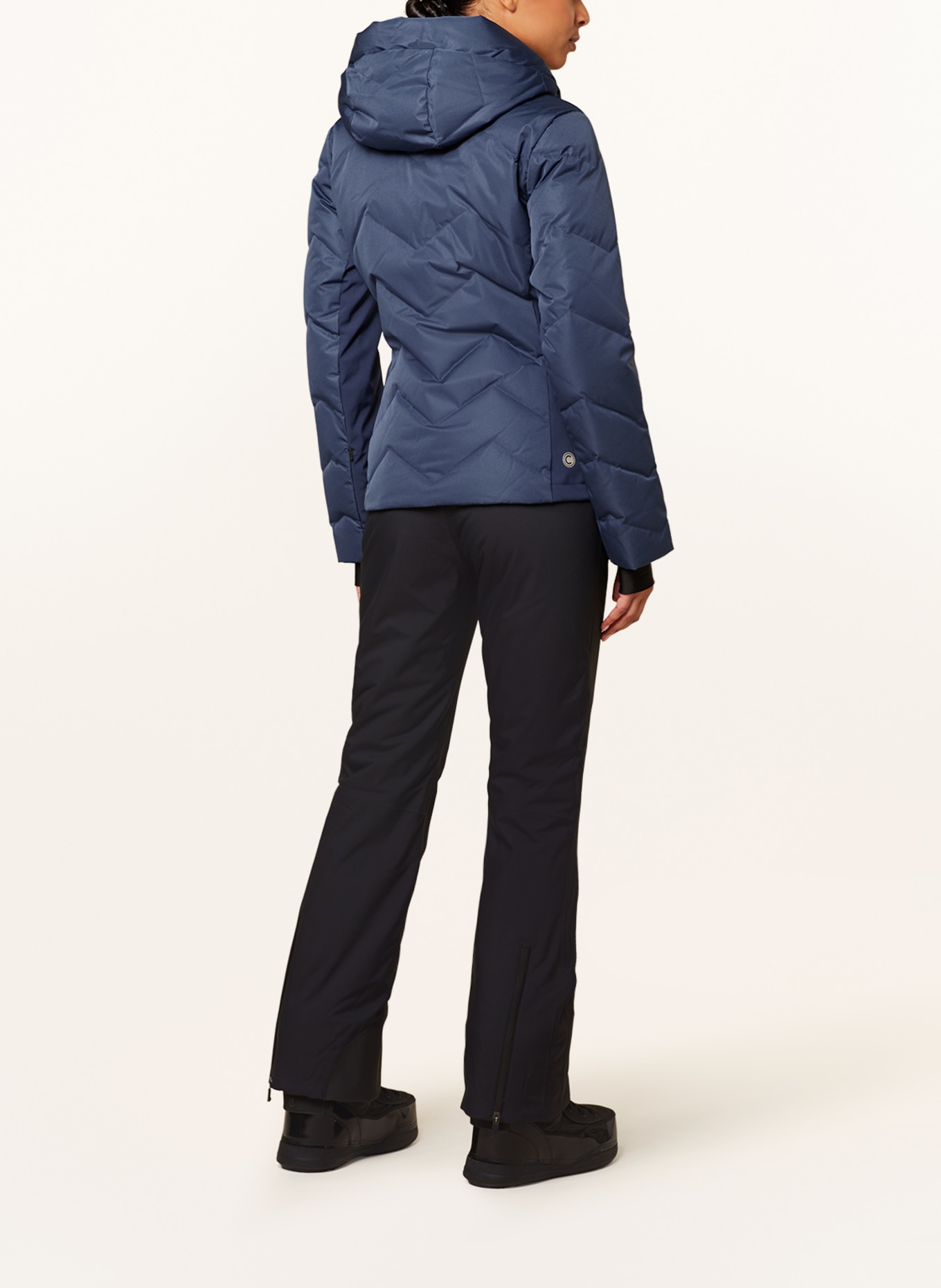 COLMAR Down ski jacket, Color: DARK BLUE (Image 3)
