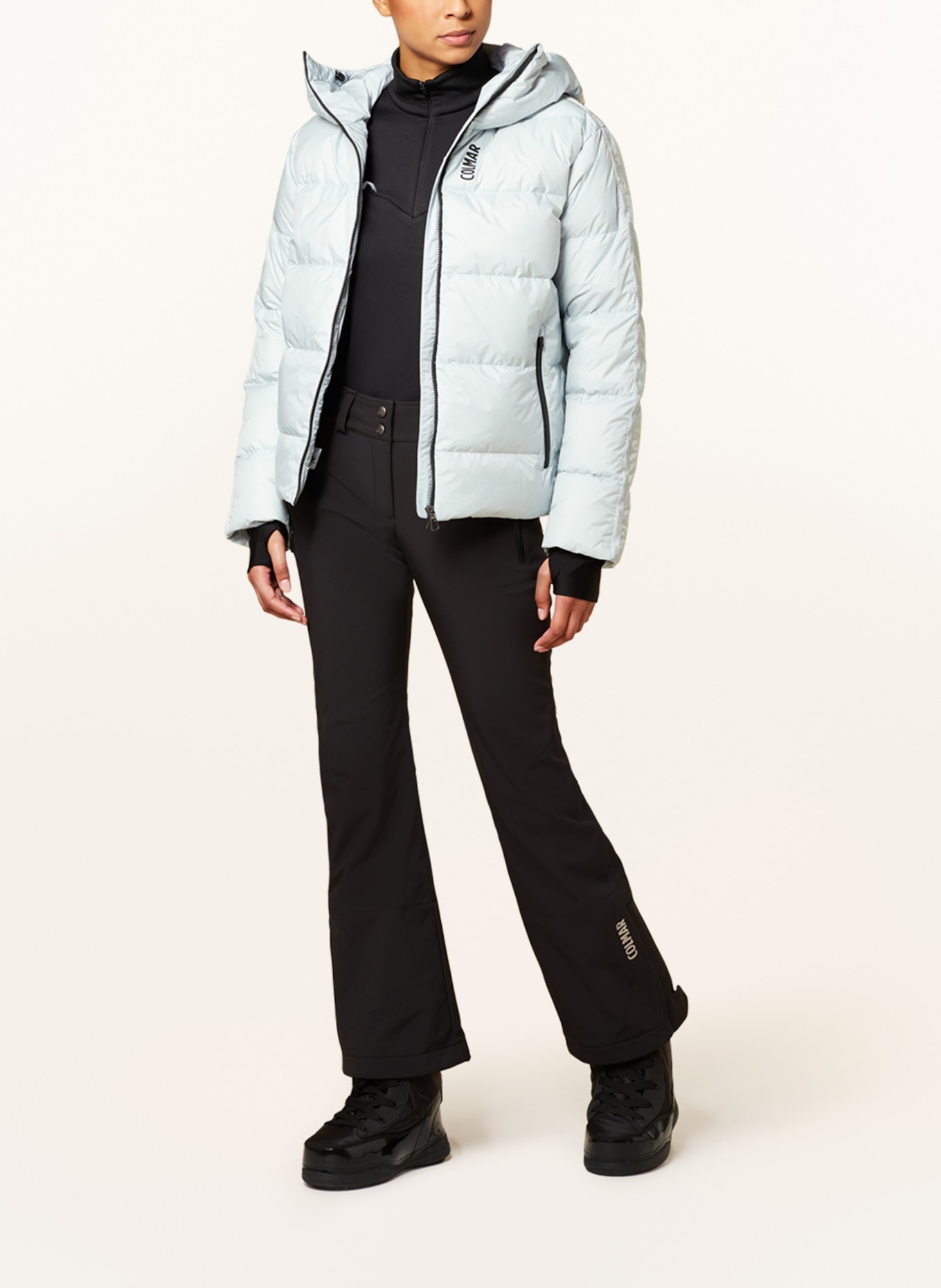 COLMAR Down ski jacket, Color: LIGHT BLUE (Image 2)