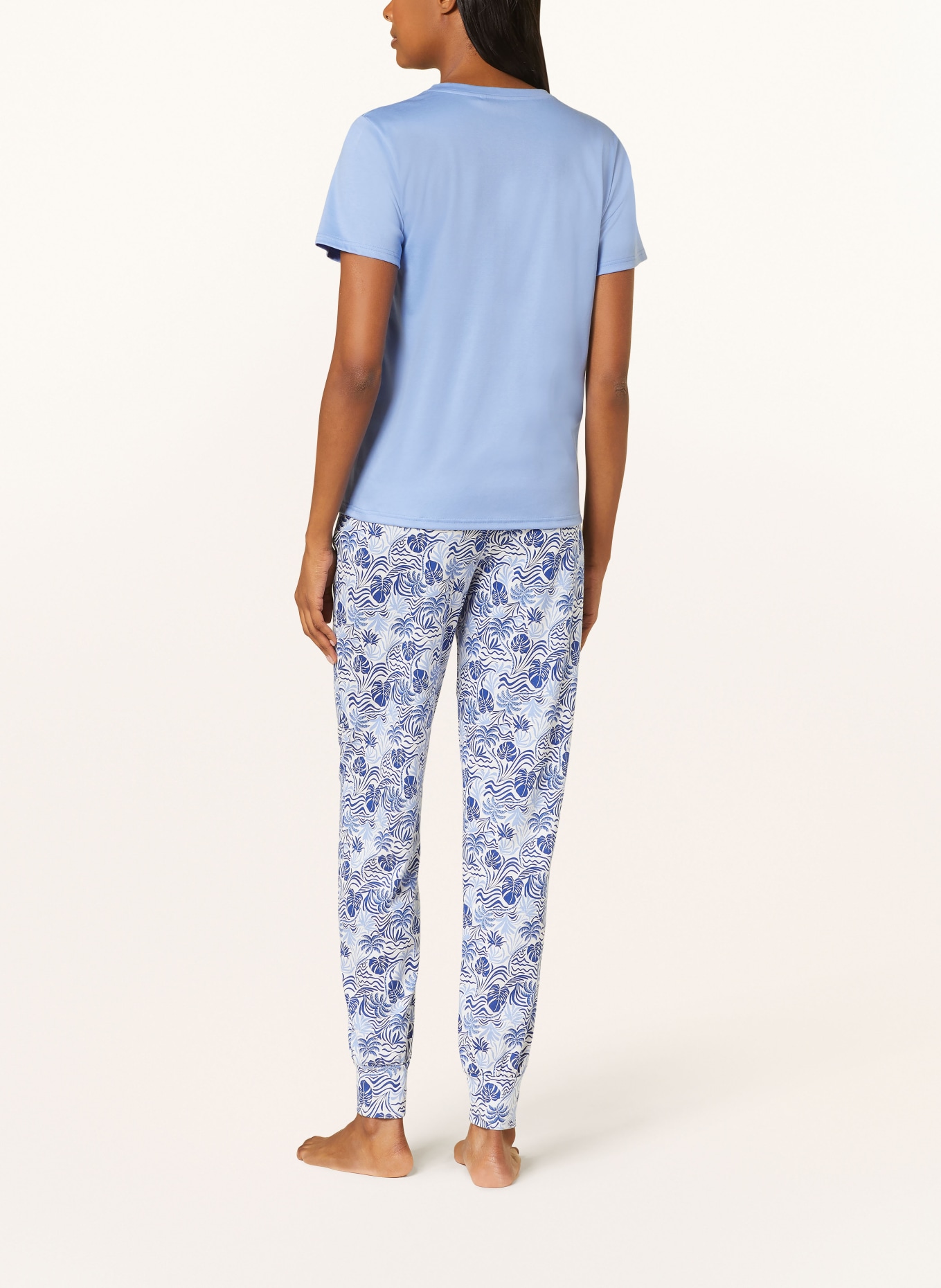 CALIDA Pajama shirt FAVOURITES FRUITS, Color: LIGHT BLUE (Image 3)