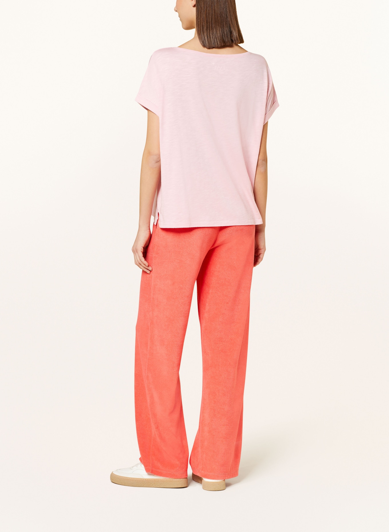 Juvia Terry trousers BABETTE, Color: RED (Image 3)