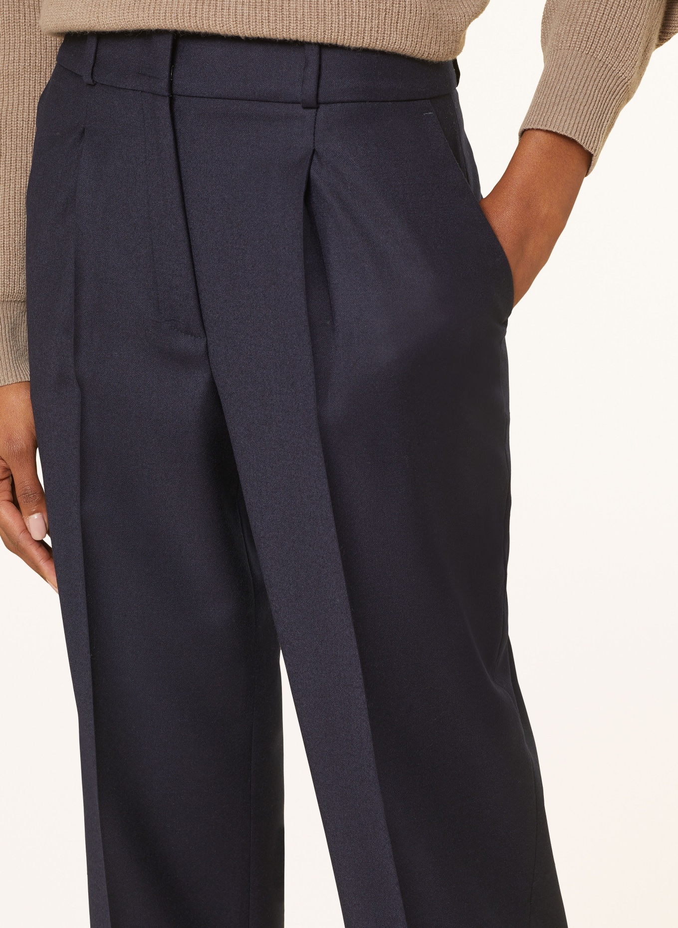 PESERICO EASY Trousers, Color: DARK BLUE (Image 5)