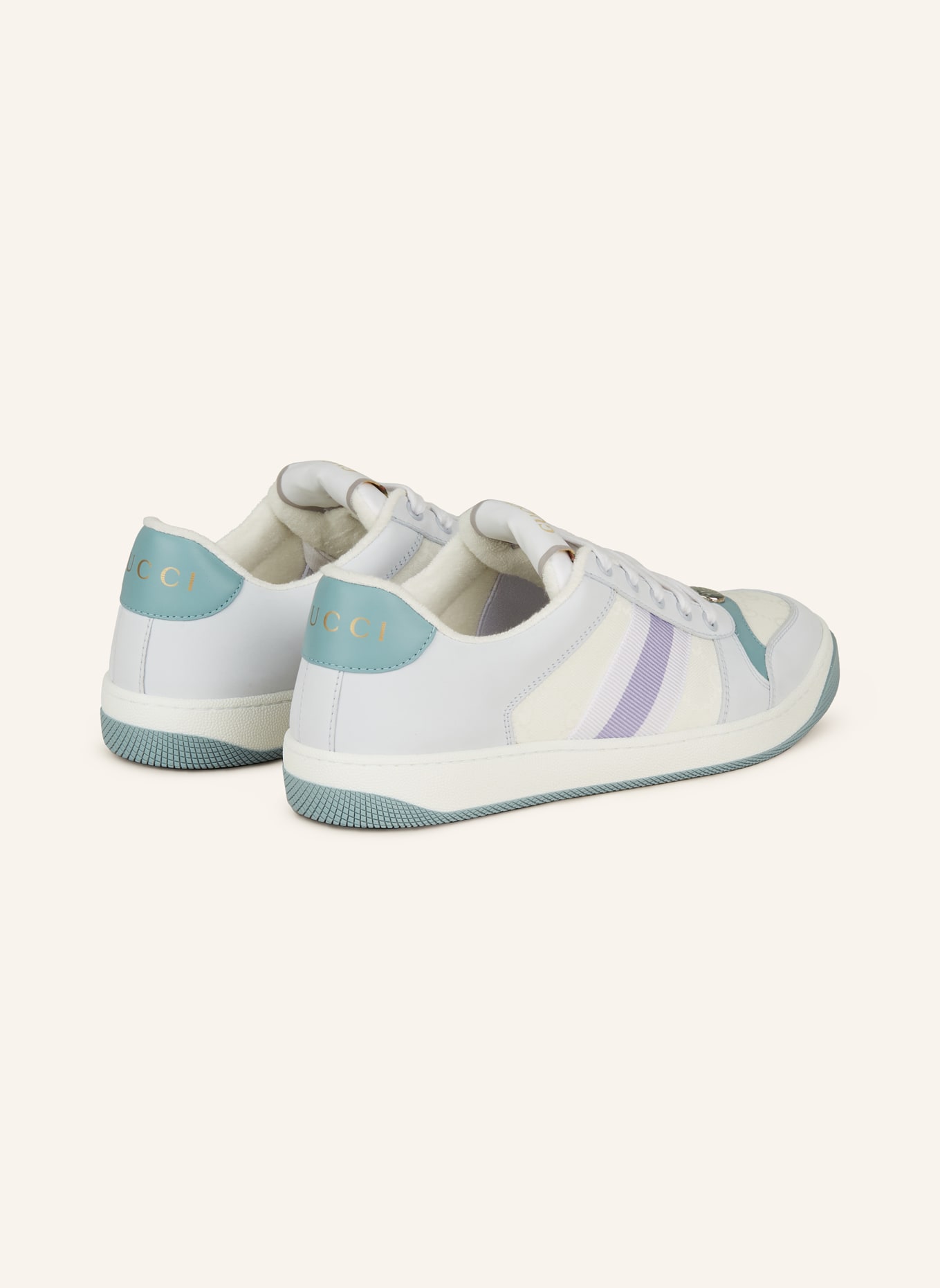 GUCCI Sneakers SCREENER, Color: 9072 GR.WHI/SN.L.B/FO.SK (Image 2)