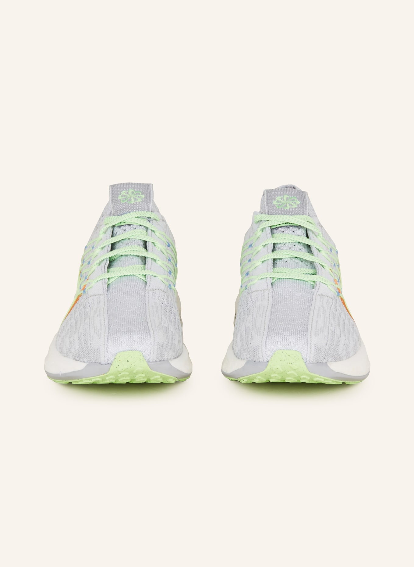 Nike Running shoes PEGASUS TURBO NEXT NATURE, Color: LIGHT GRAY/ NEON GREEN (Image 3)