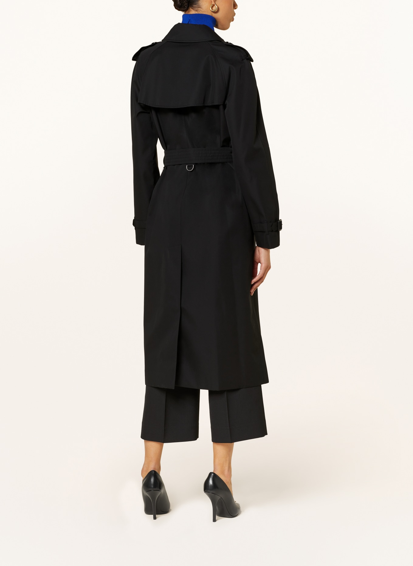 BURBERRY Trench coat WATERLOO 2, Color: BLACK (Image 3)