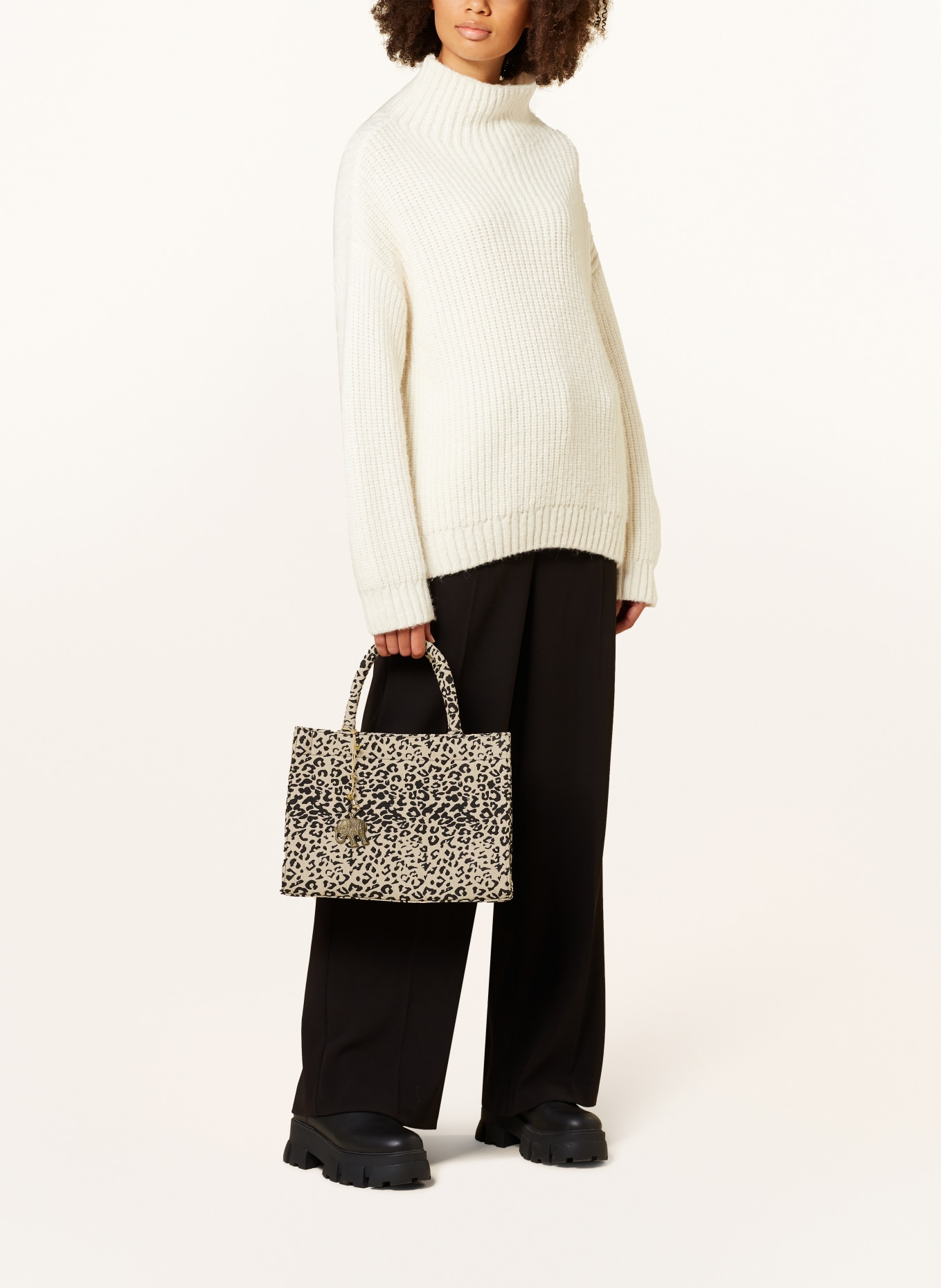 ANOKHI Shopper: BEIGE / SCHWARZ