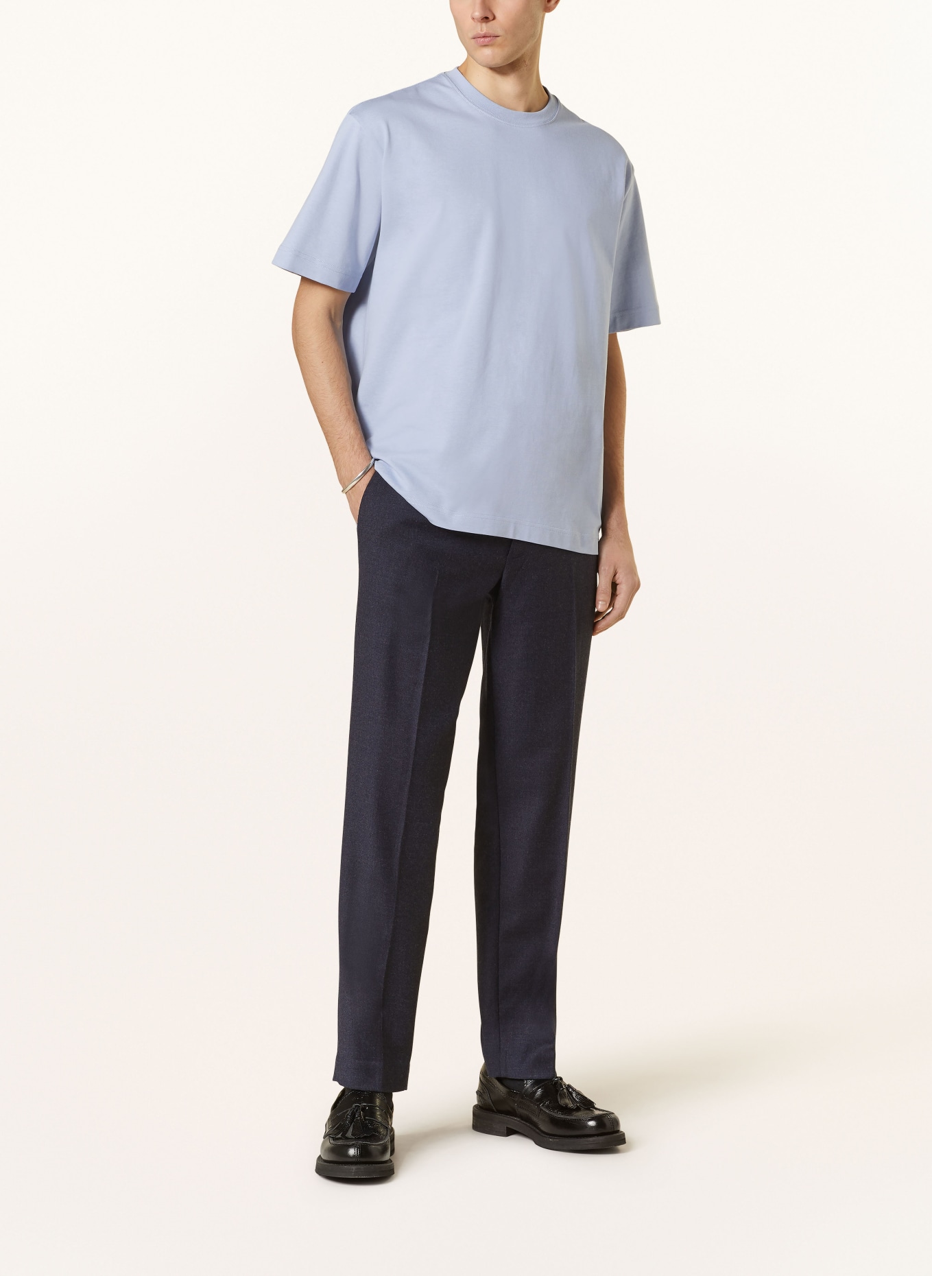 Filippa K T-shirt, Color: LIGHT BLUE (Image 2)