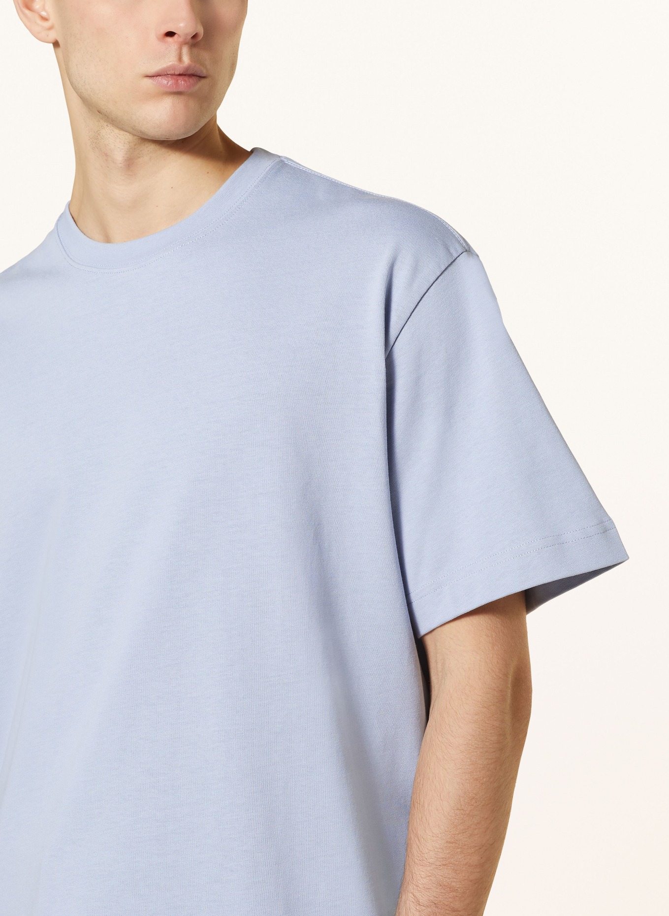 Filippa K T-shirt, Color: LIGHT BLUE (Image 4)