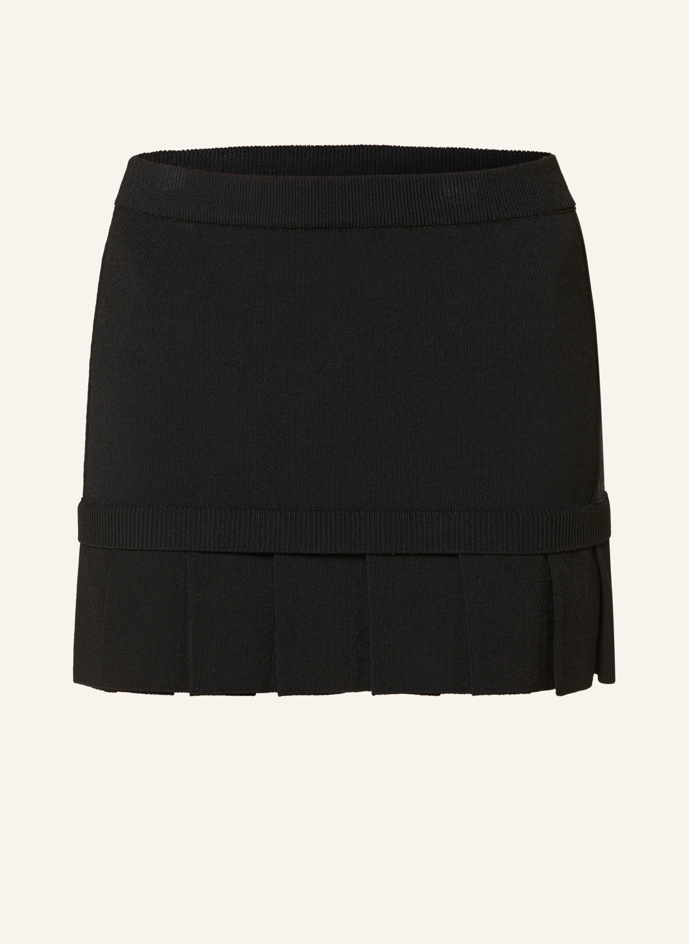 Off-White Knit skirt, Color: BLACK (Image 1)