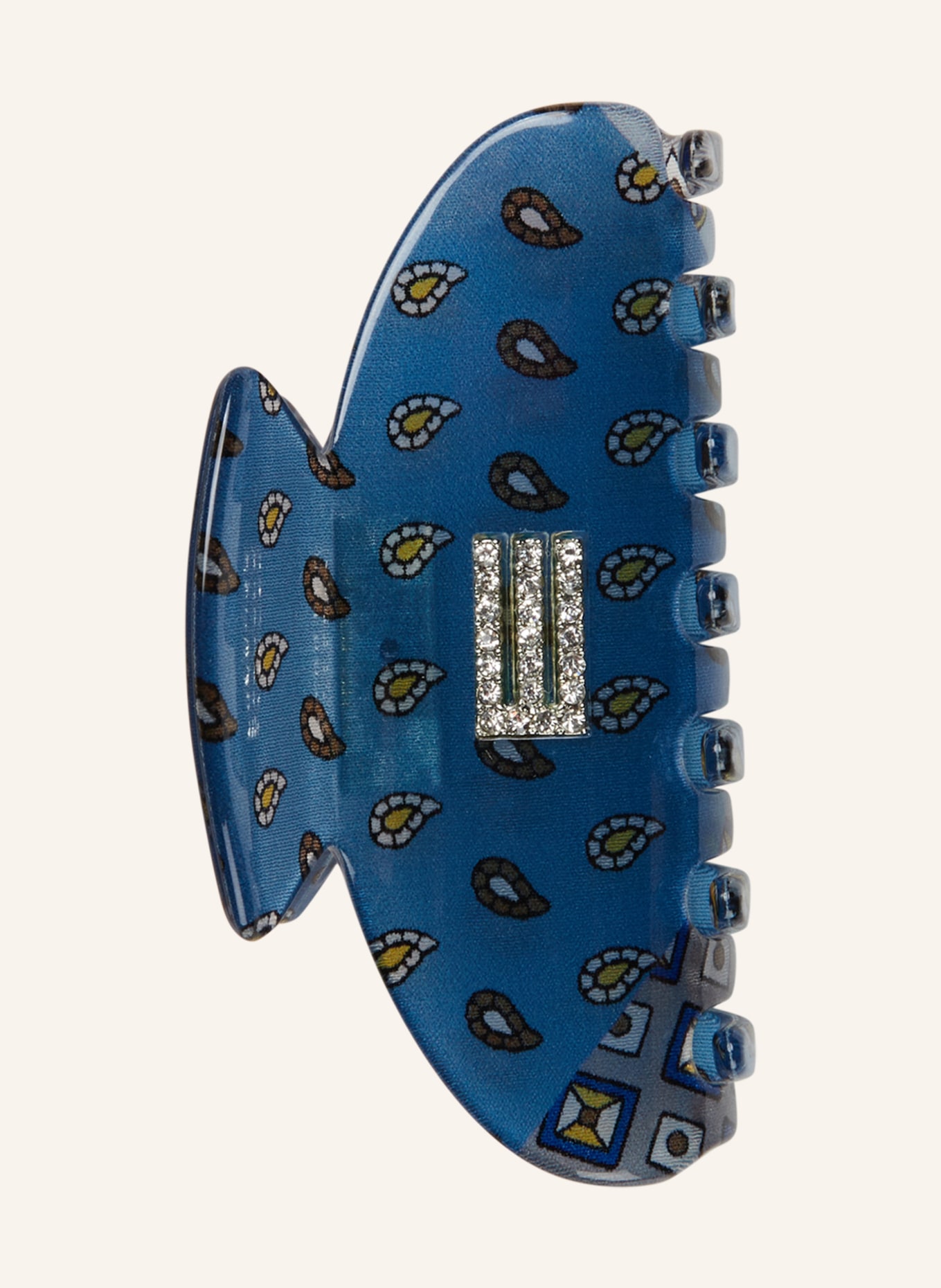 ETRO Hair clip, Color: BLUE/ SILVER (Image 1)