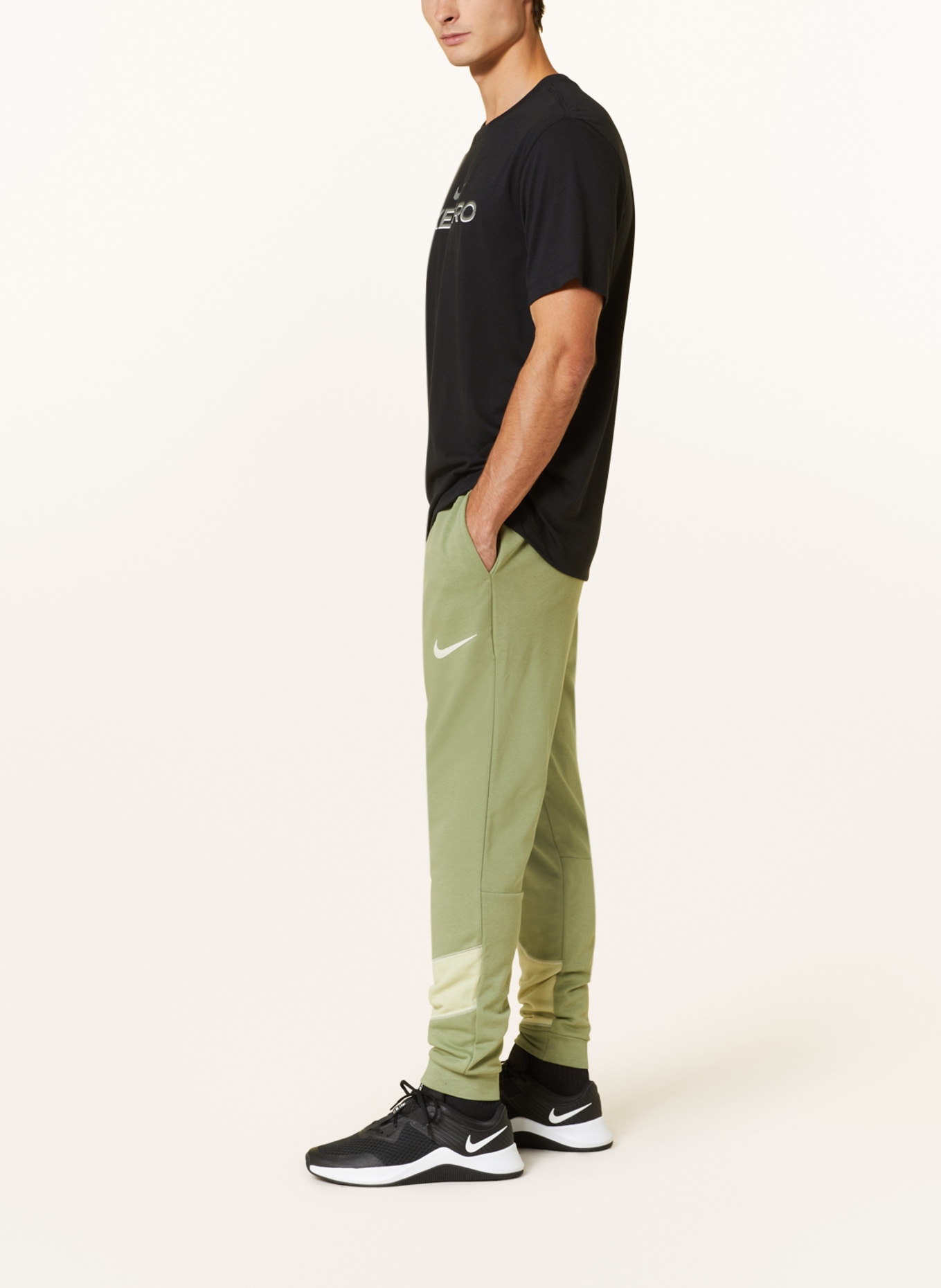 Lime green nike sweatpants hot sale