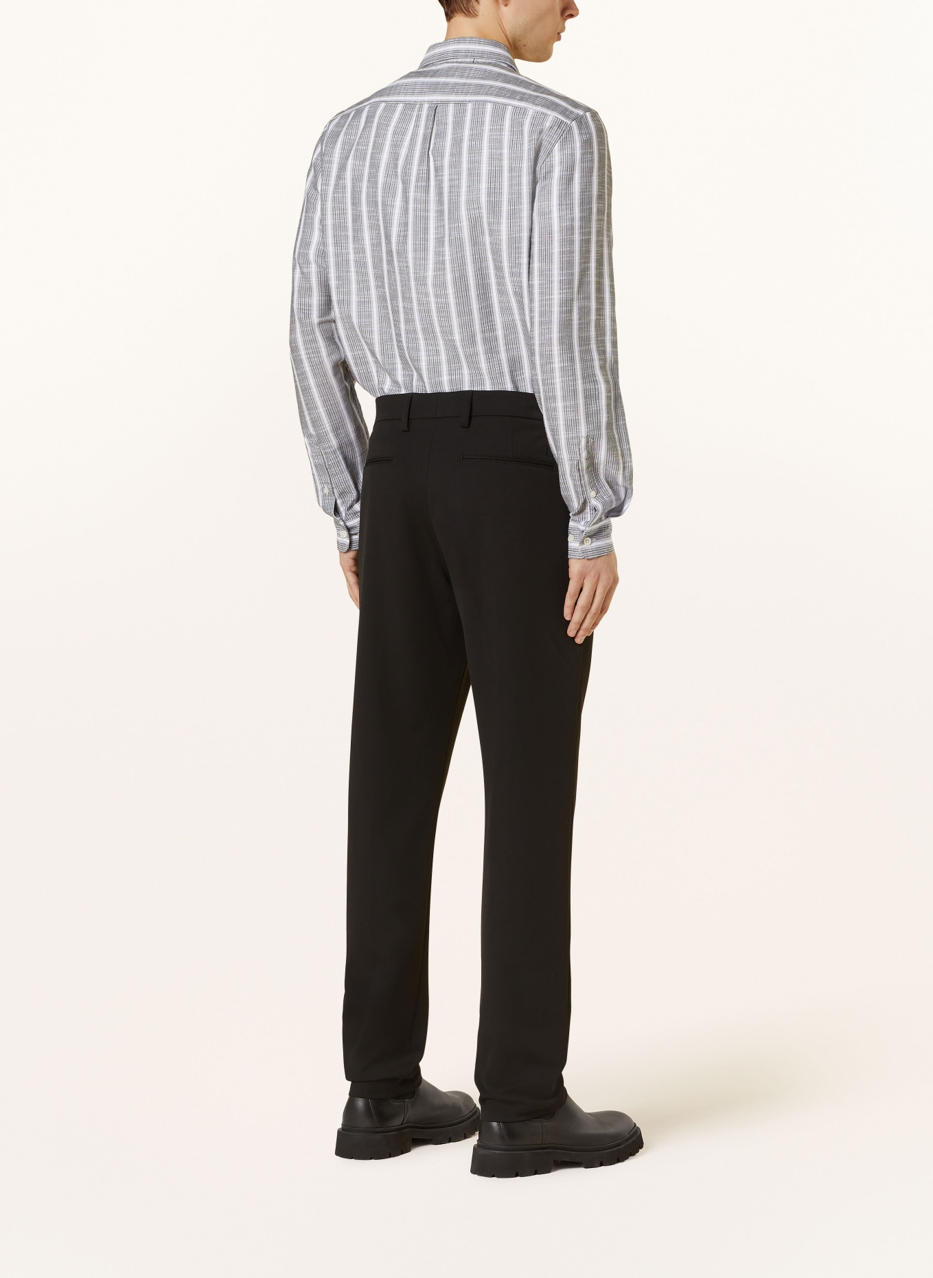LES DEUX Spodnie regular fit, Kolor: CZARNY (Obrazek 3)