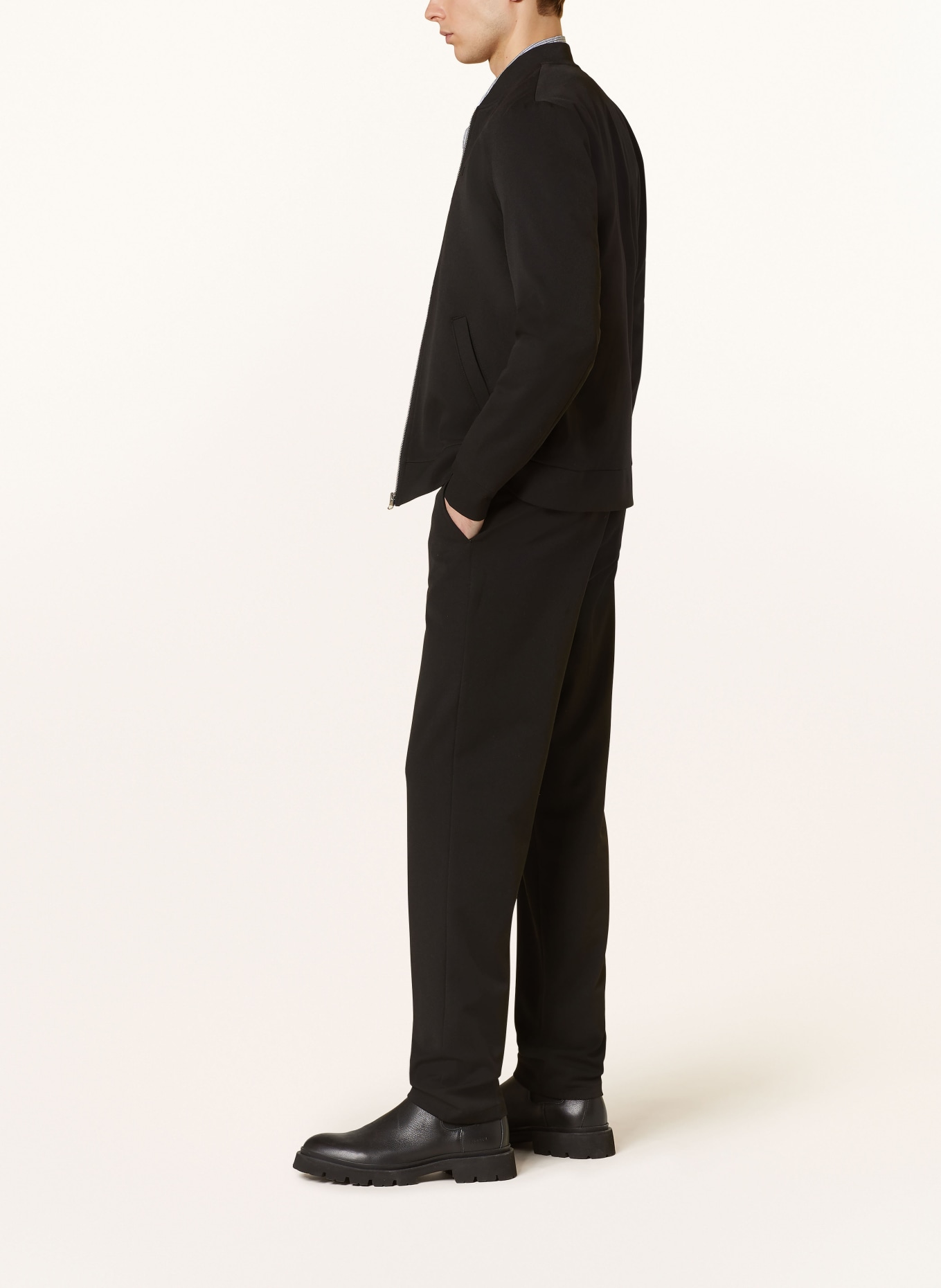 LES DEUX Trousers regular fit, Color: BLACK (Image 4)