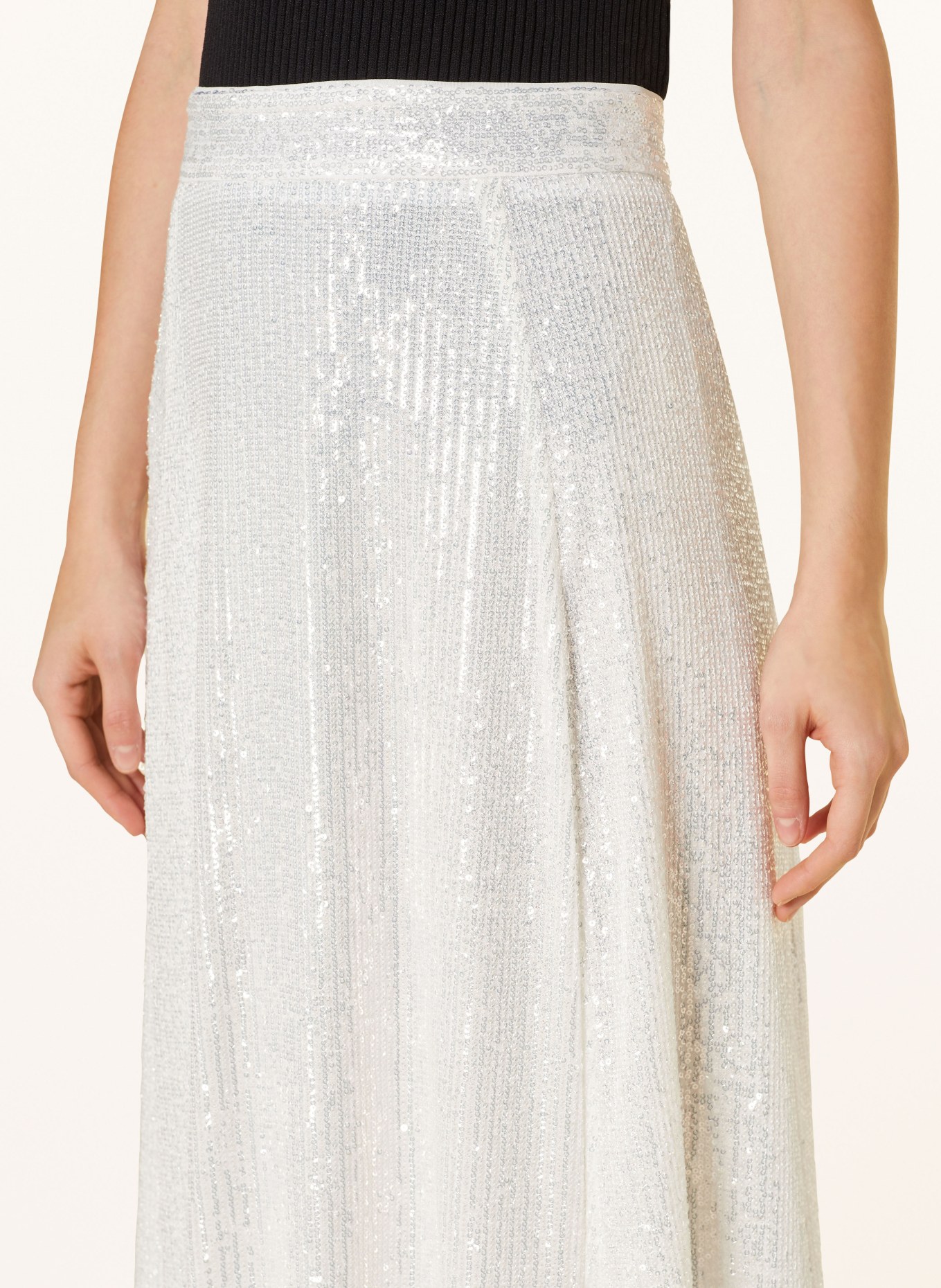 lilienfels Skirt with sequins, Color: WHITE (Image 4)