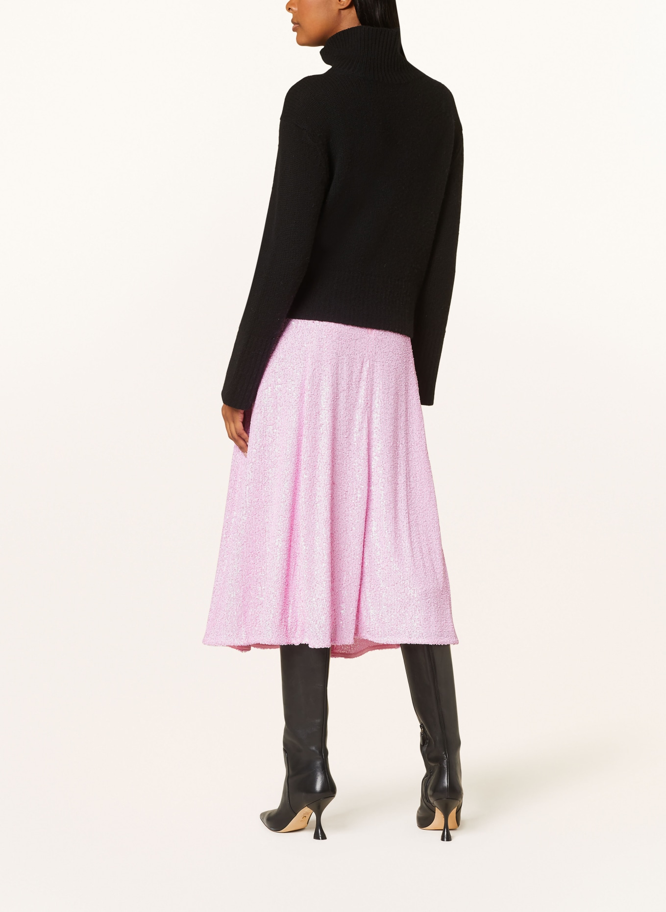 lilienfels Rock mit Pailletten: ROSA