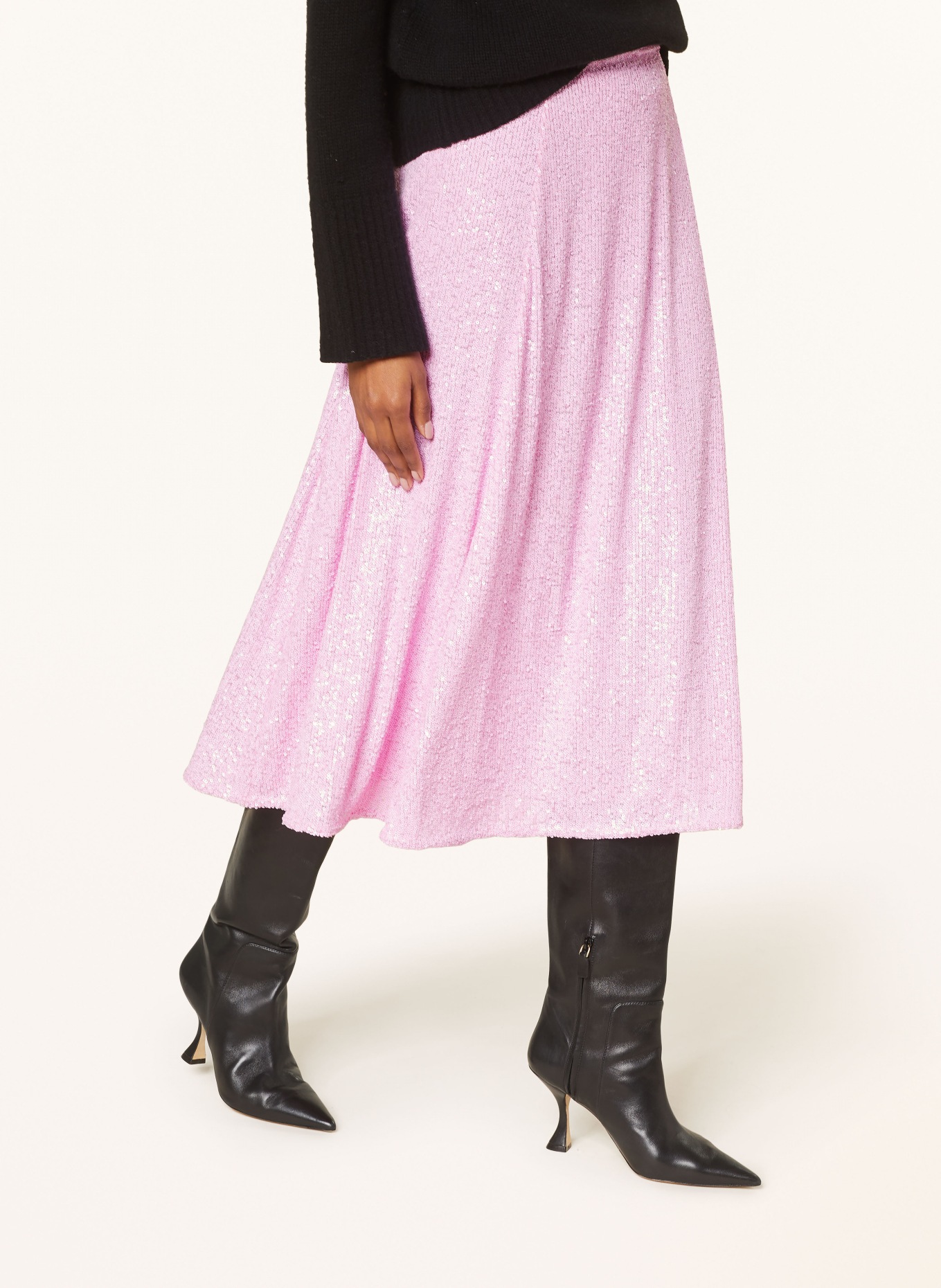 lilienfels Rock mit Pailletten: ROSA