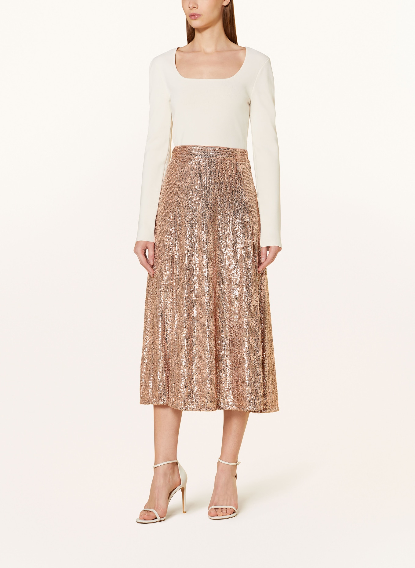 lilienfels Skirt with sequins, Color: ROSE GOLD (Image 2)