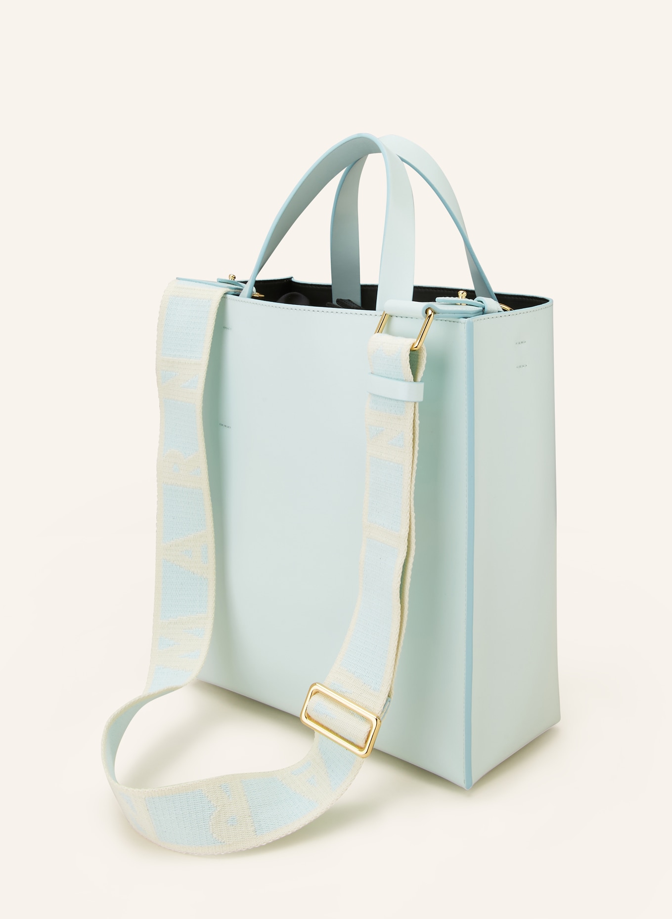 MARNI Shoppers MUSEO SOFT SMALL, Color: TURQUOISE (Image 2)