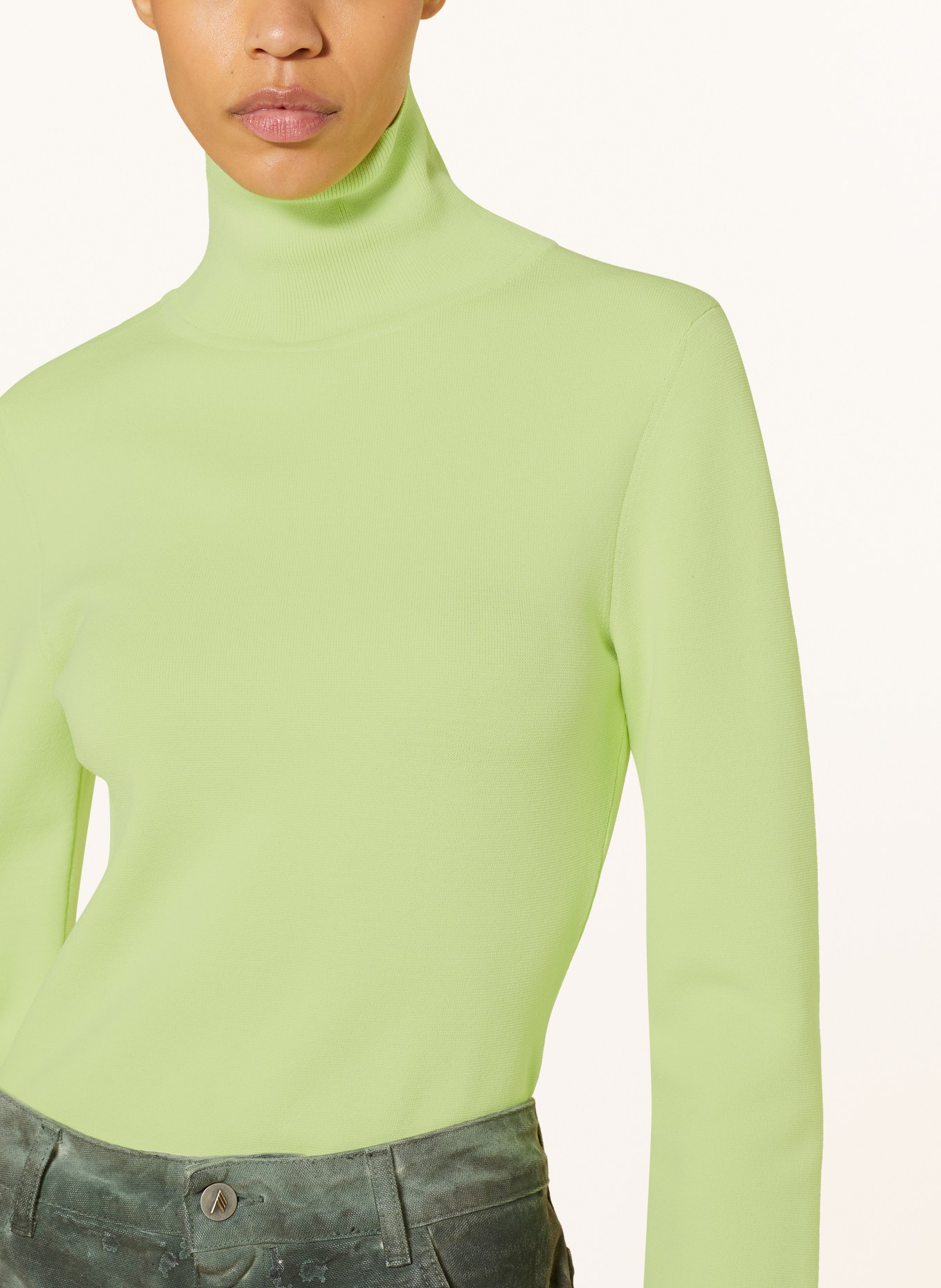 GAUGE81 Thong bodysuit PUENT, Color: LIGHT GREEN (Image 4)