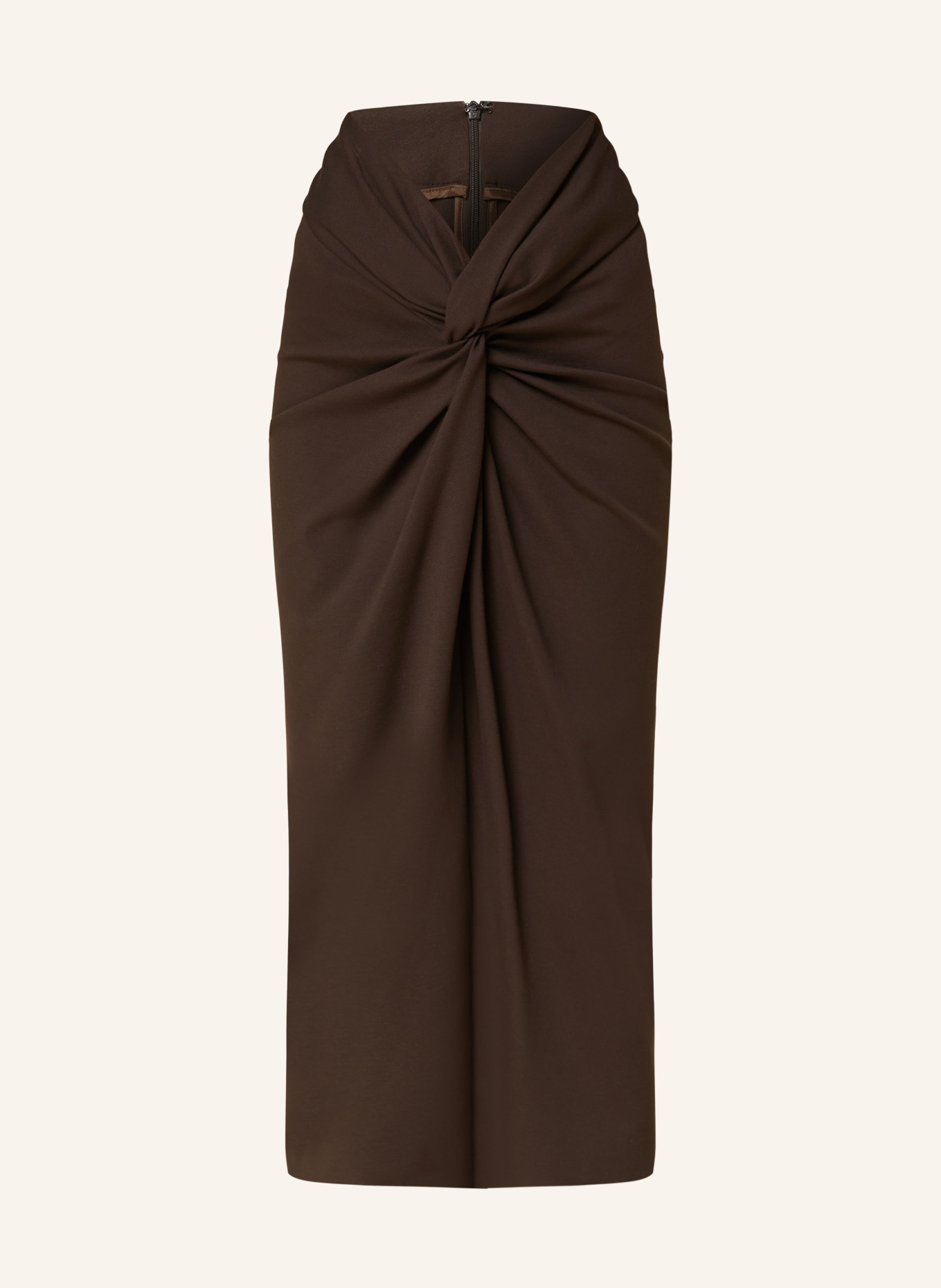 GAUGE81 Skirt BARINA, Color: DARK BROWN (Image 1)