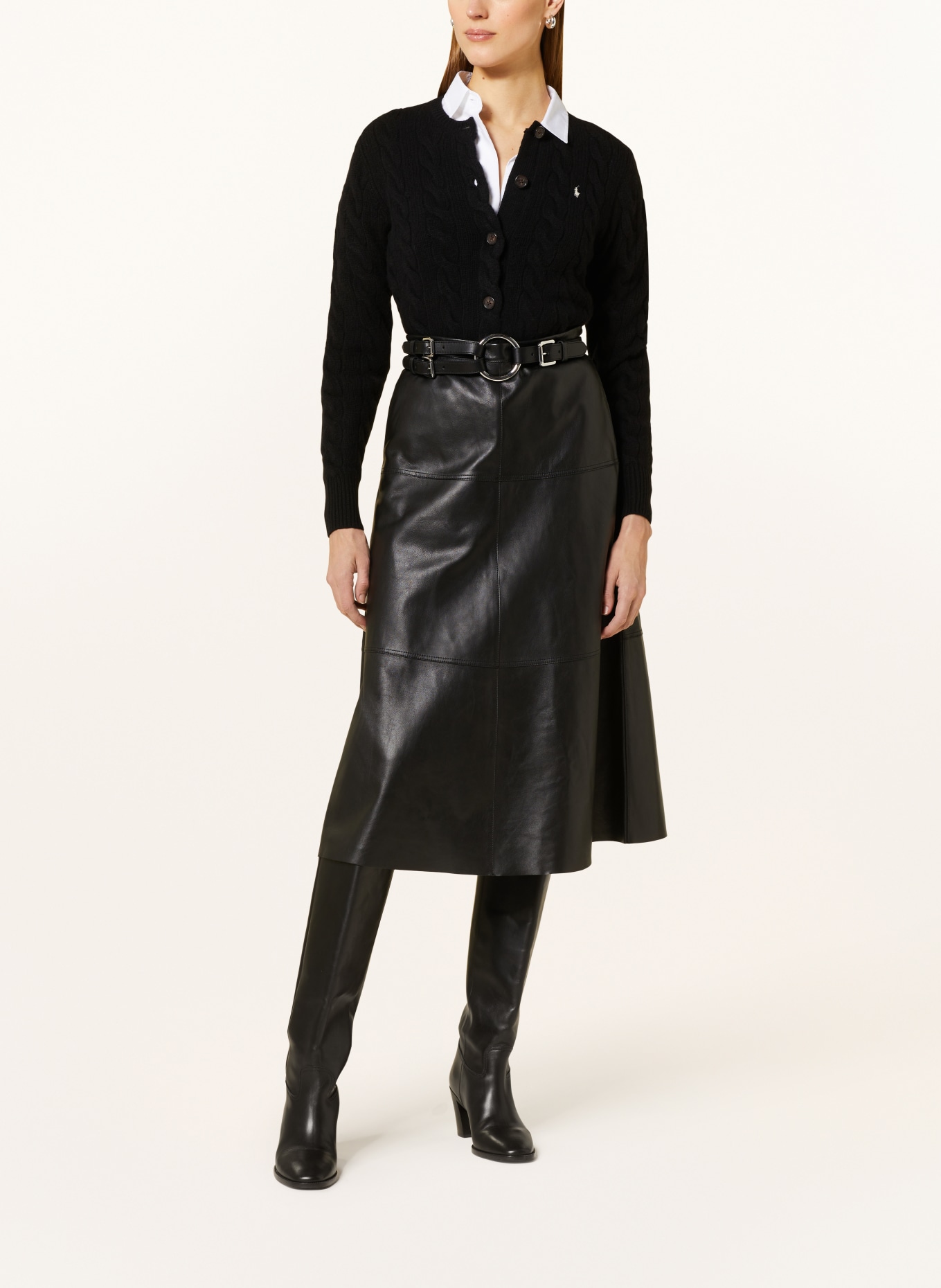 POLO RALPH LAUREN Kardigan, Kolor: CZARNY (Obrazek 2)