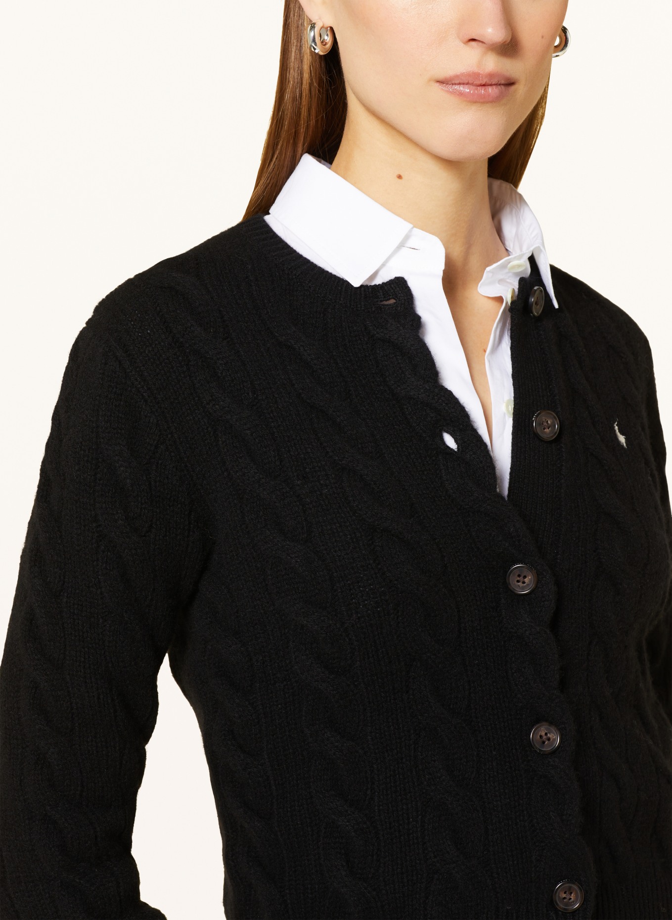 POLO RALPH LAUREN Kardigan, Kolor: CZARNY (Obrazek 4)