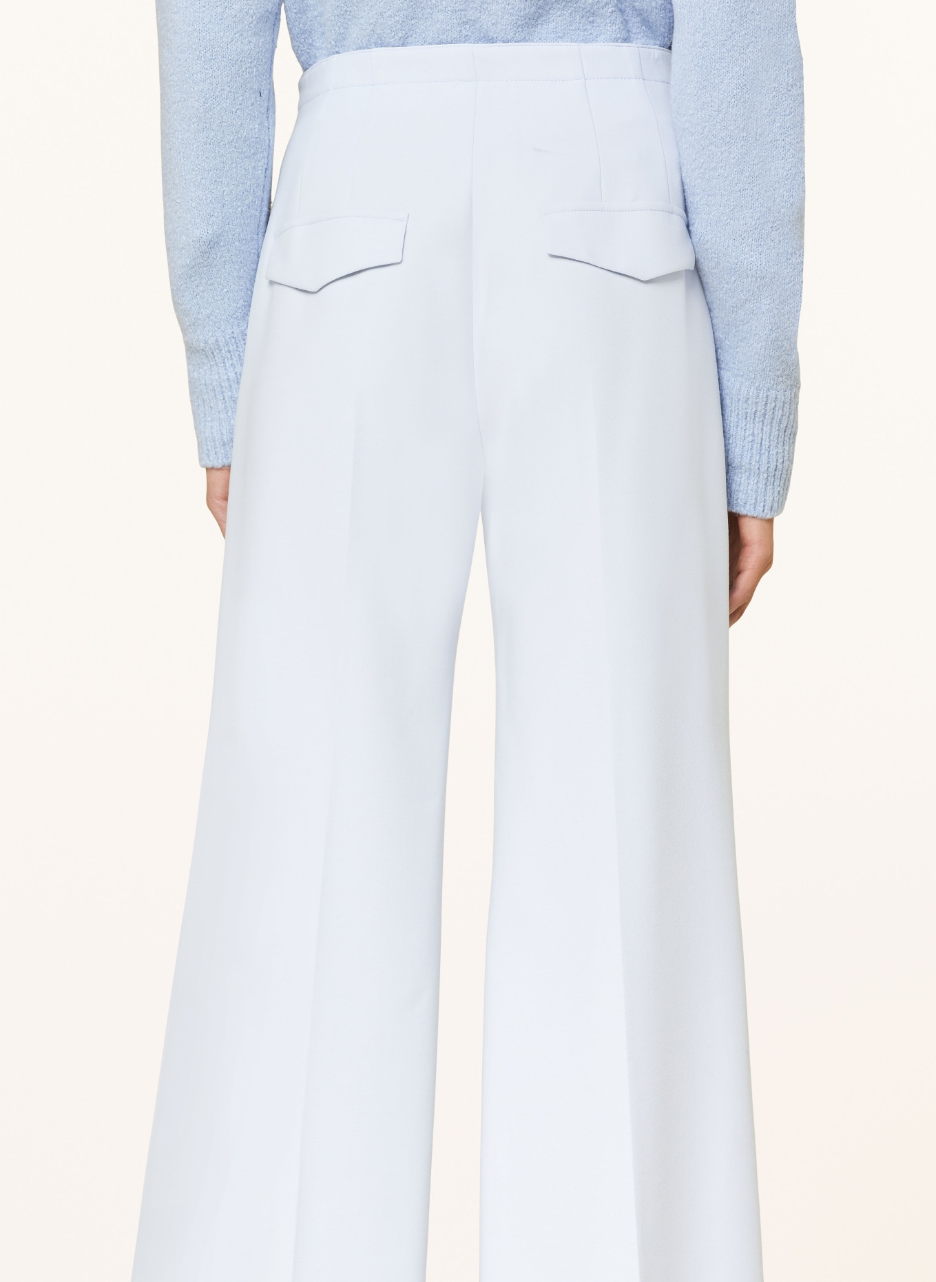 windsor. Wide leg trousers, Color: LIGHT BLUE (Image 5)