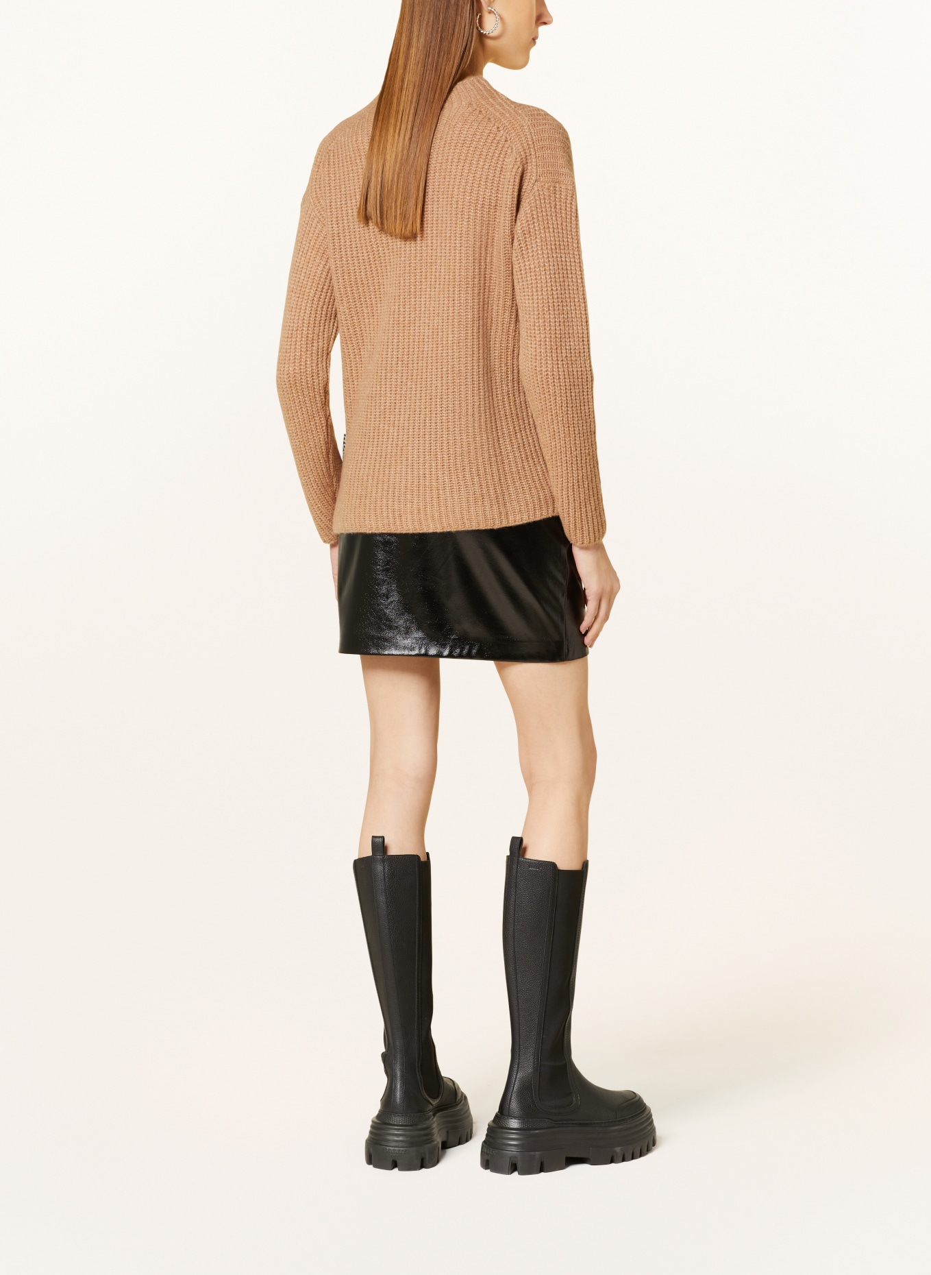 HUGO Sweater SANDRICKYN, Color: CAMEL (Image 3)