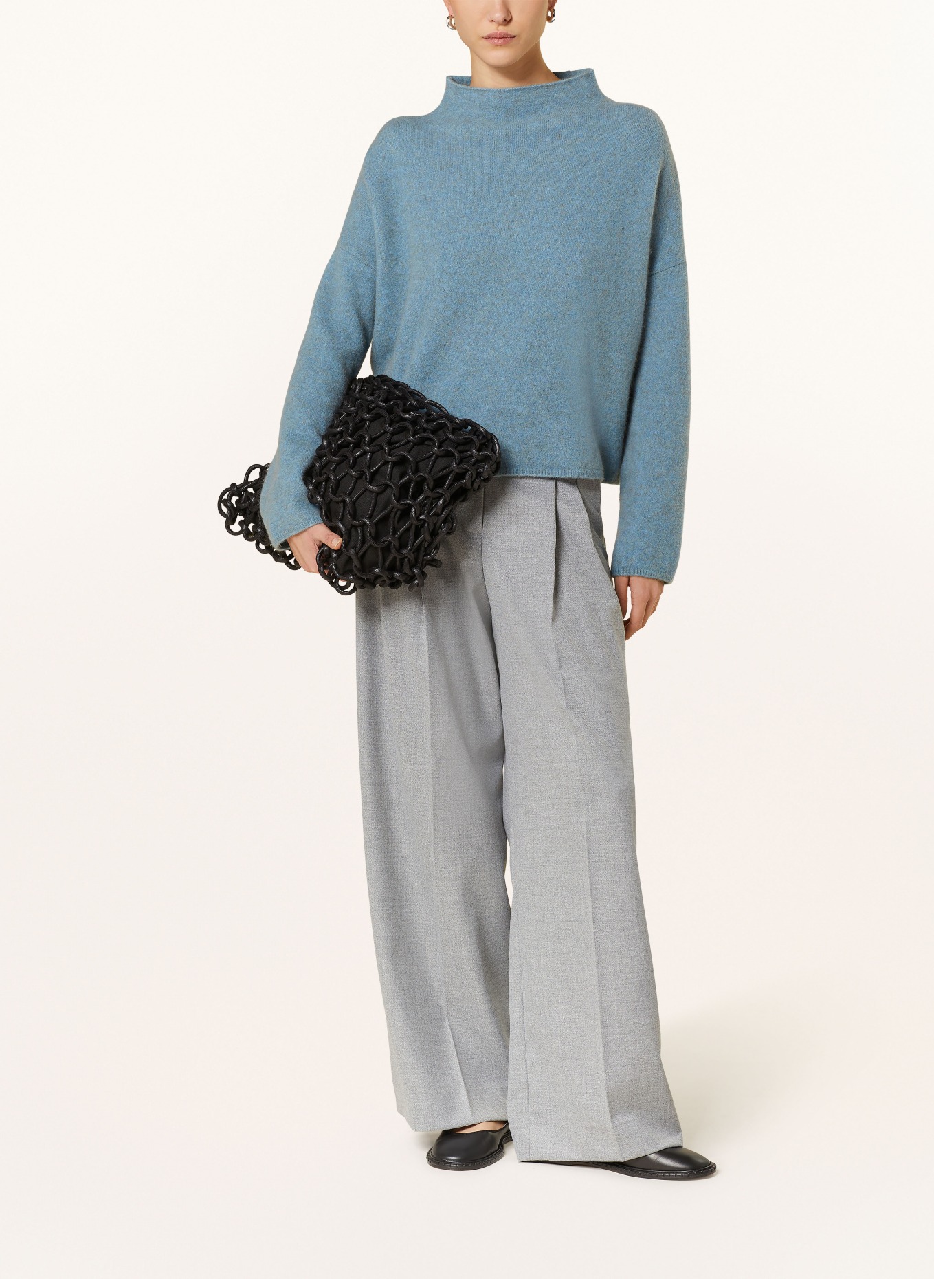 Filippa K Pullover MIKA, Farbe: BLAUGRAU (Bild 2)
