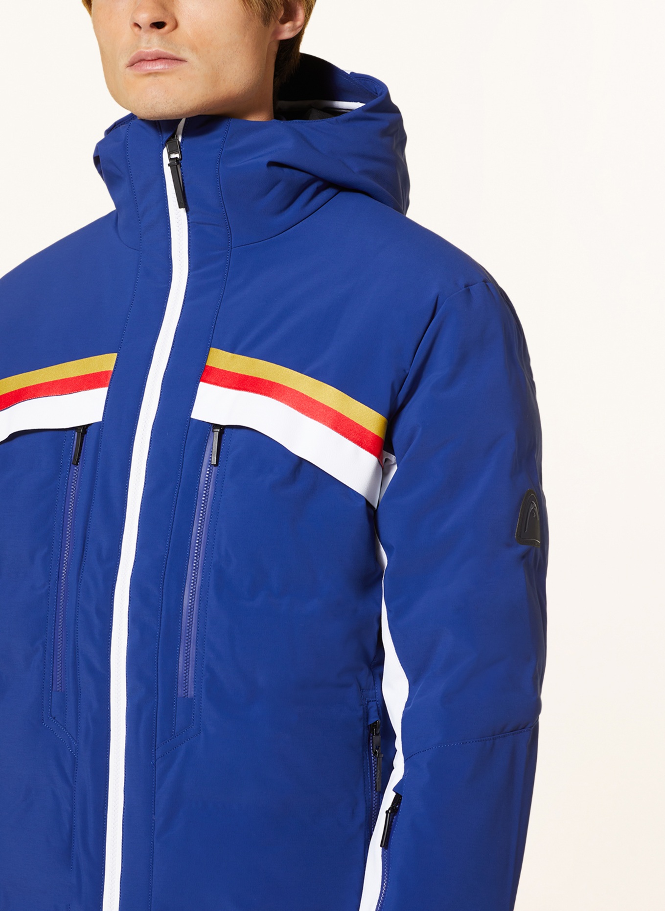 HEAD Ski jacket PORSCHE, Color: BLUE/ WHITE (Image 5)