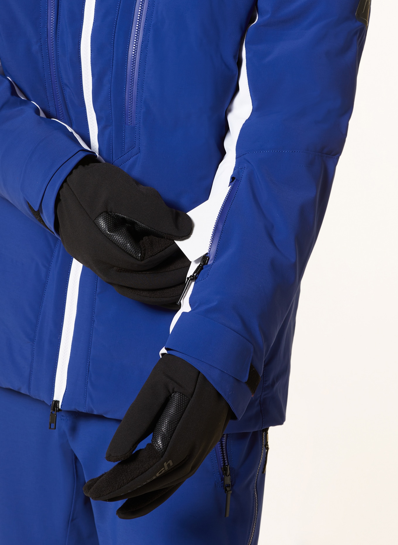 HEAD Ski jacket PORSCHE, Color: BLUE/ WHITE (Image 6)