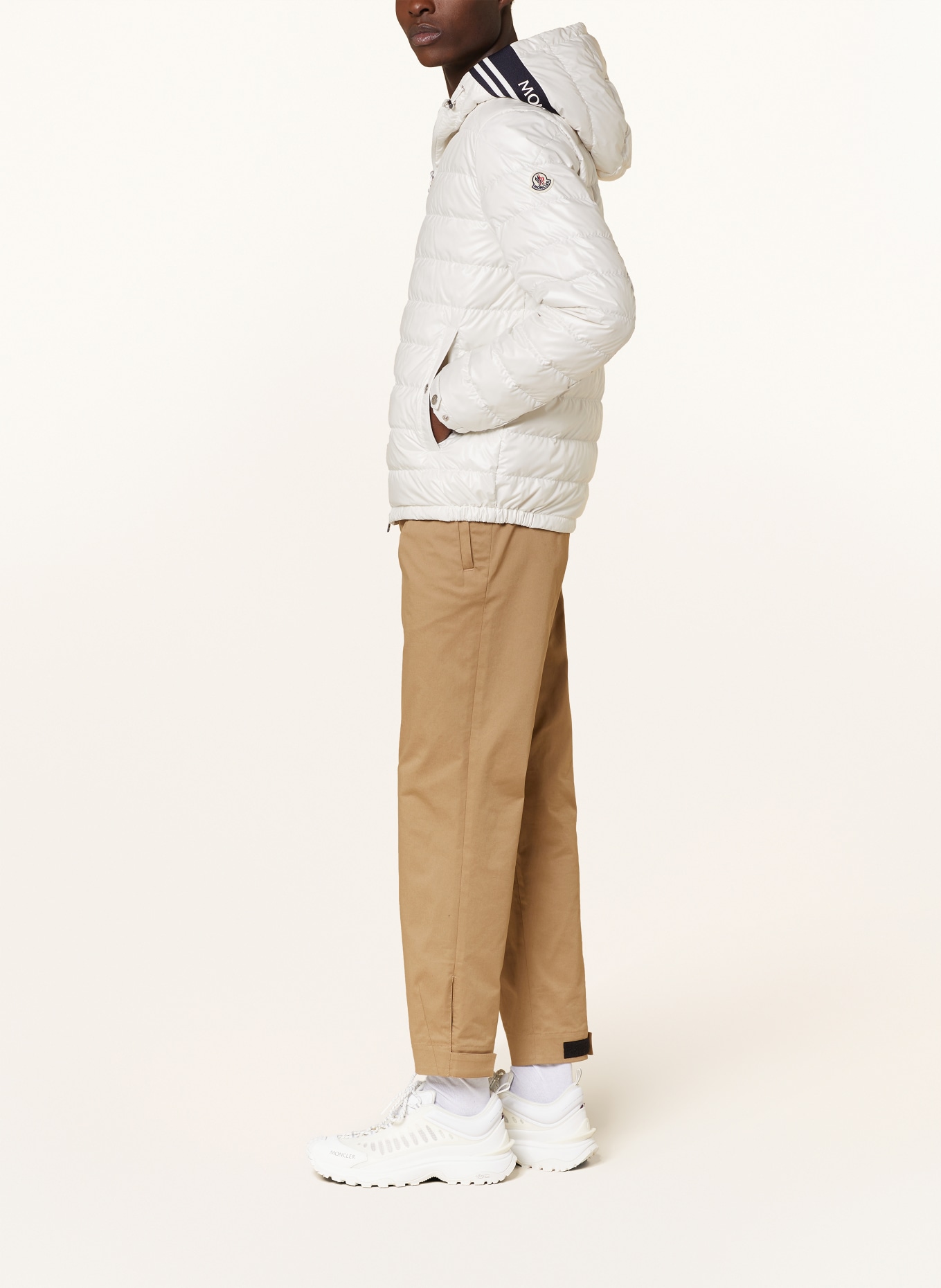 MONCLER Down jacket LULE, Color: WHITE (Image 4)