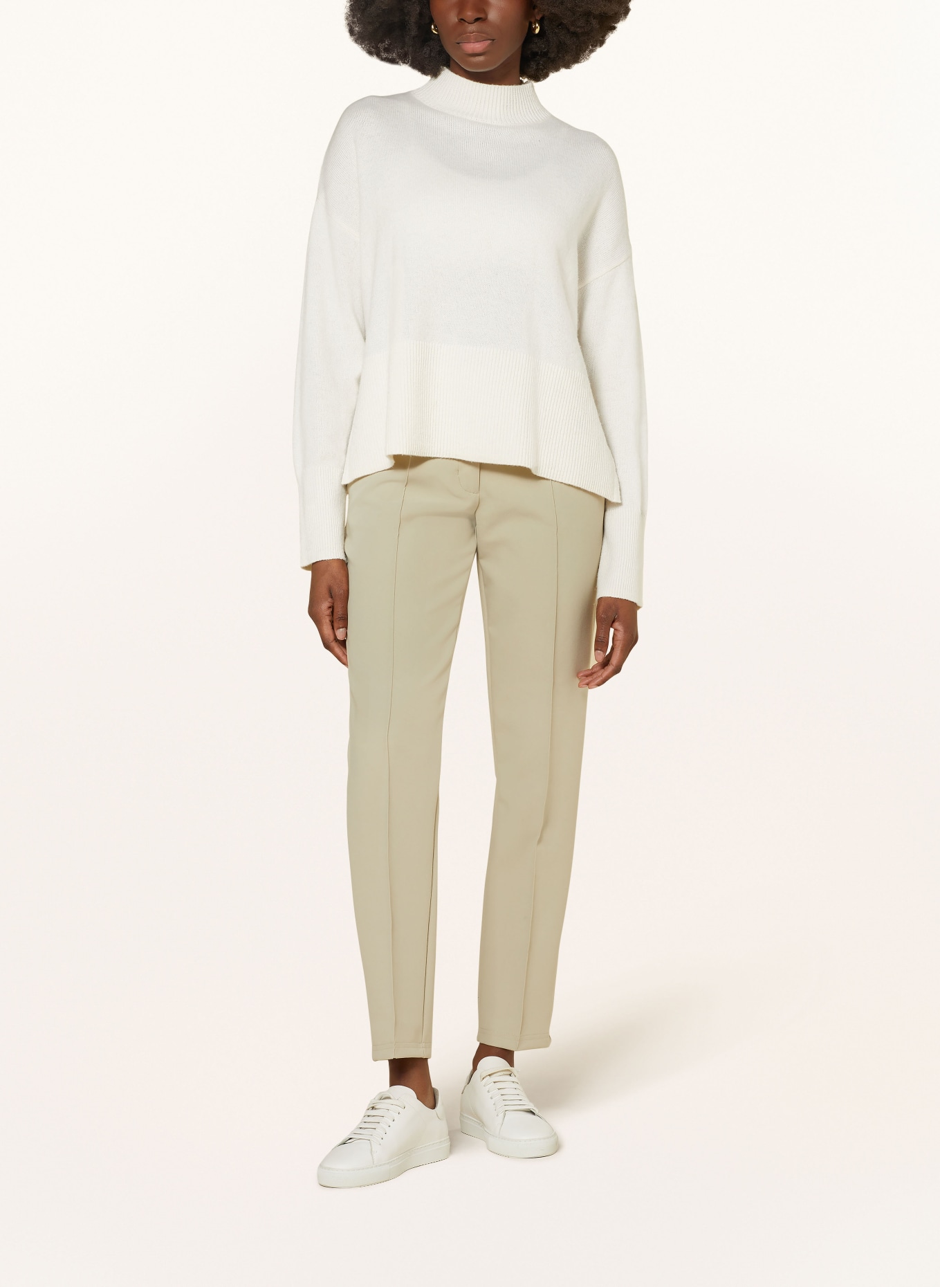 summum woman Trousers, Color: LIGHT GREEN (Image 2)