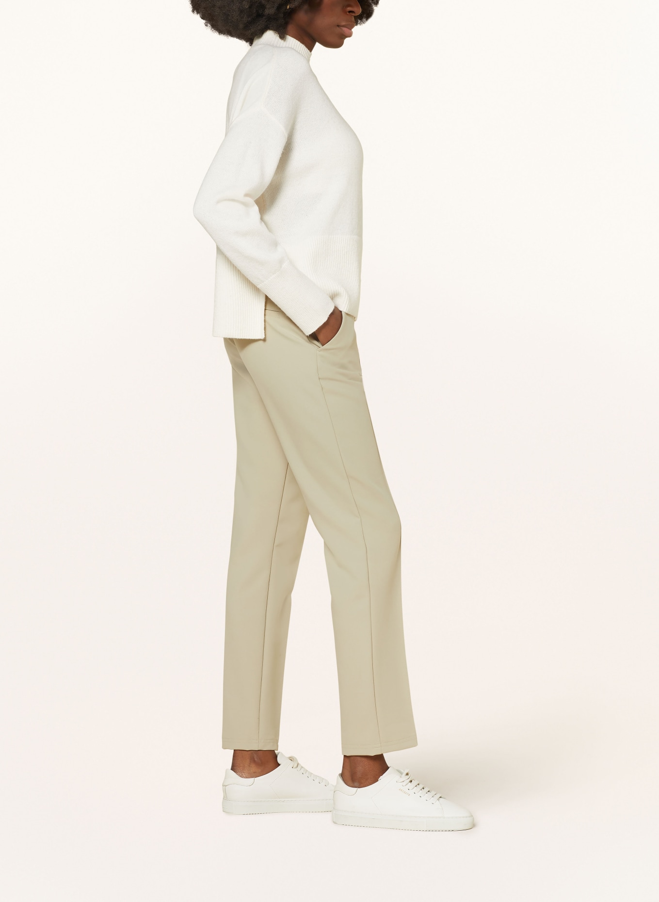 summum woman Trousers, Color: LIGHT GREEN (Image 4)