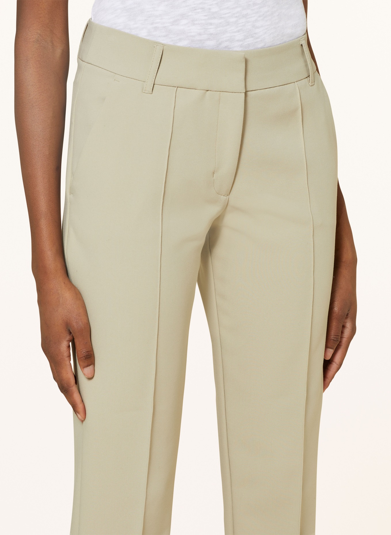 summum woman Trousers, Color: LIGHT GREEN (Image 5)